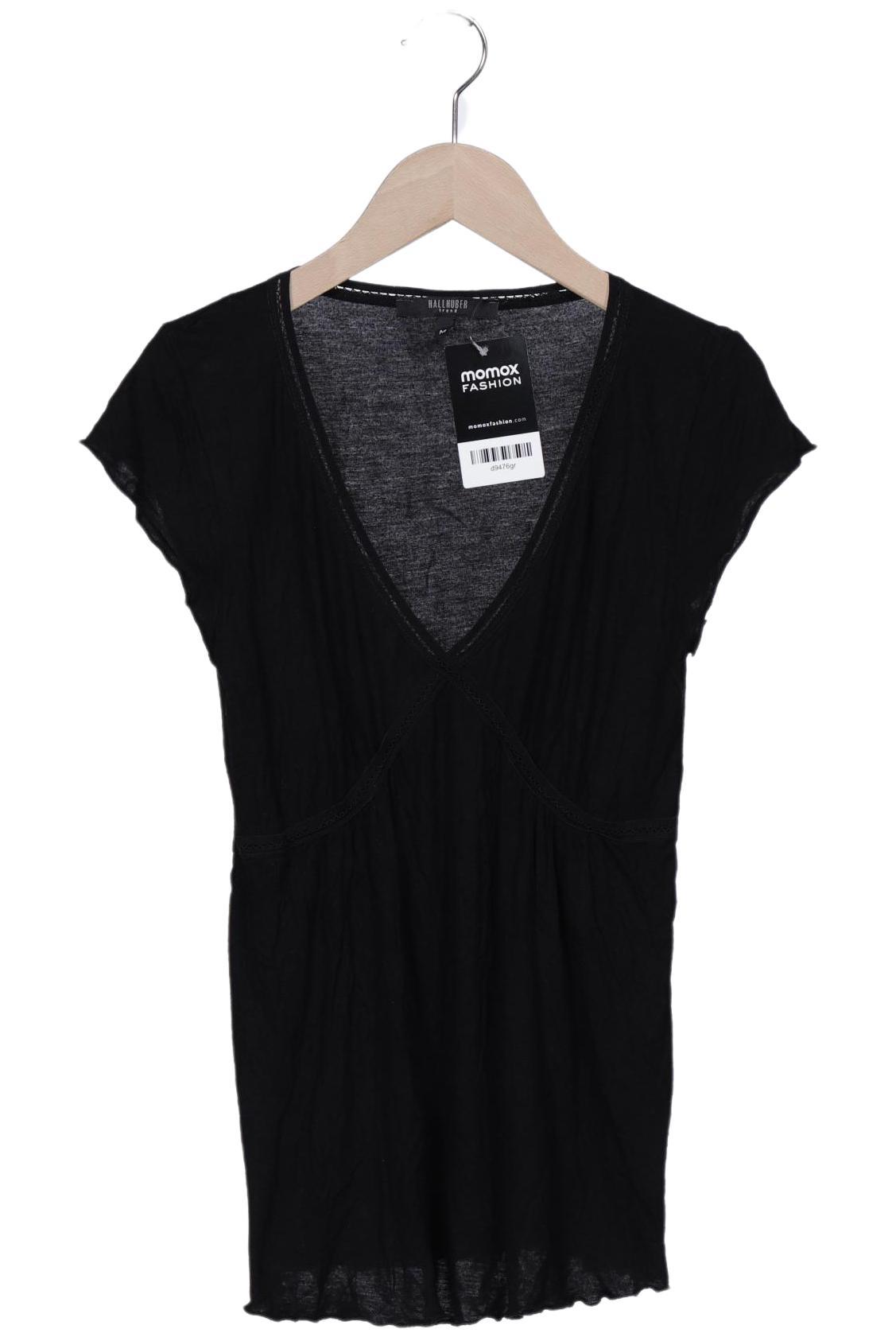 

Hallhuber Damen T-Shirt, schwarz, Gr. 38