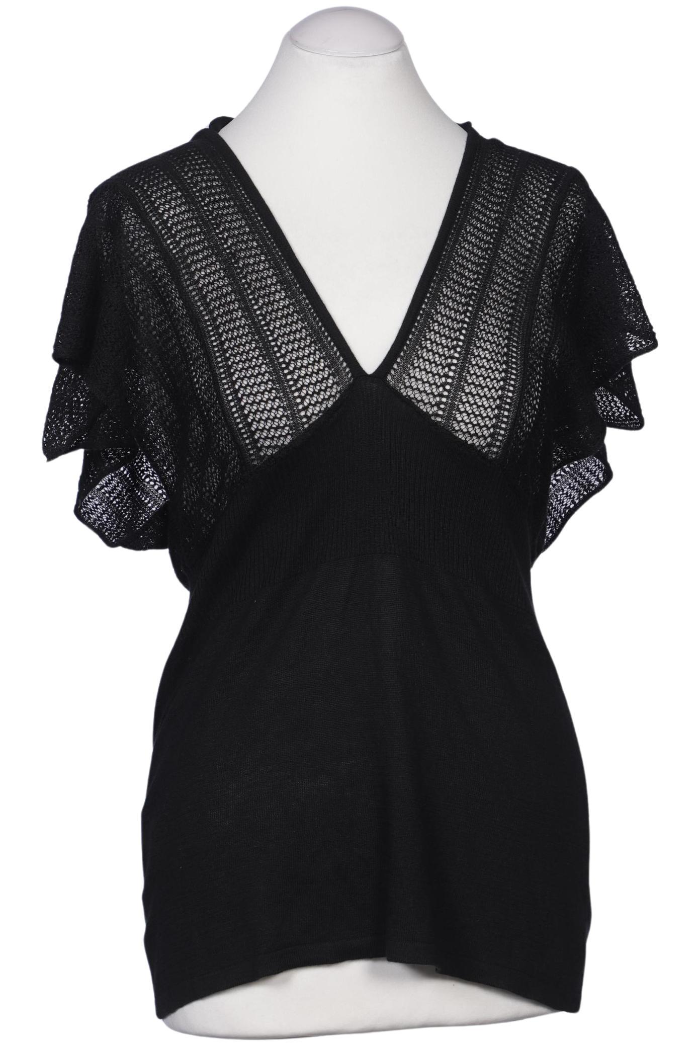 

Hallhuber Damen T-Shirt, schwarz, Gr. 38