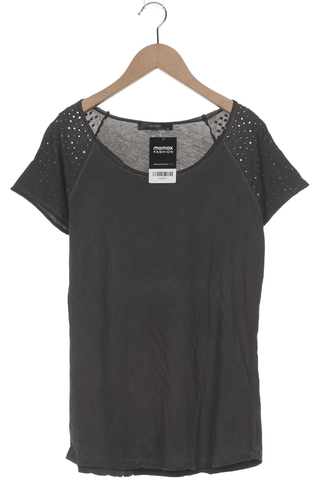 

Hallhuber Damen T-Shirt, grau, Gr. 38