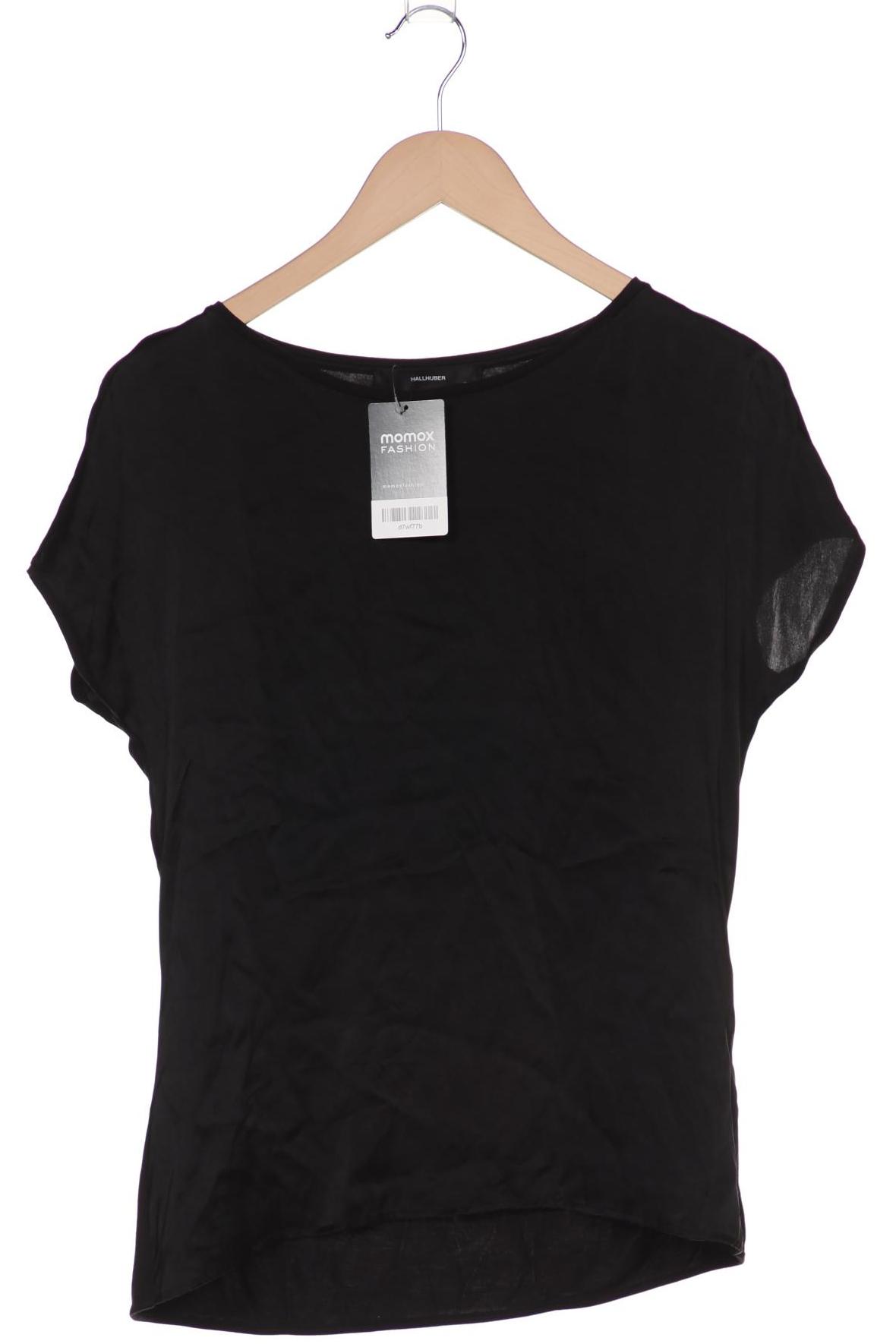 

Hallhuber Damen T-Shirt, schwarz, Gr. 34