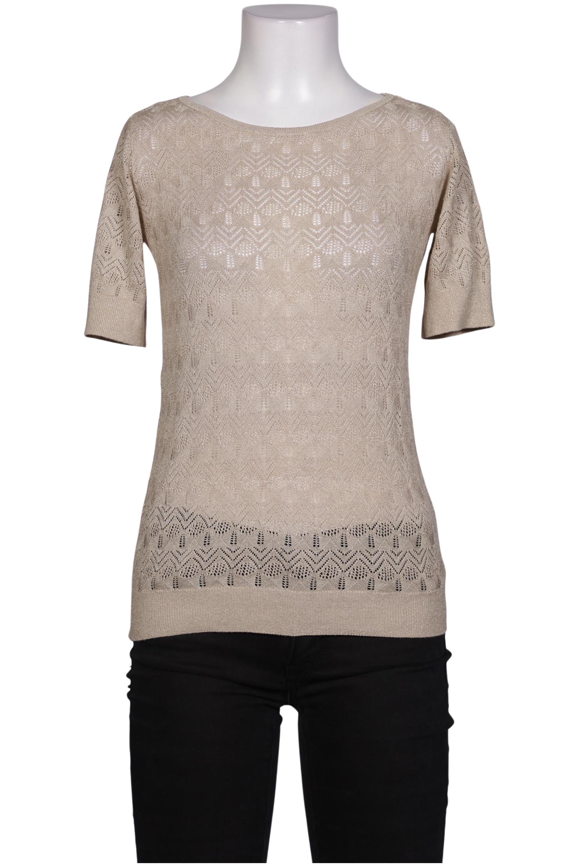 

Hallhuber Damen T-Shirt, beige, Gr. 38