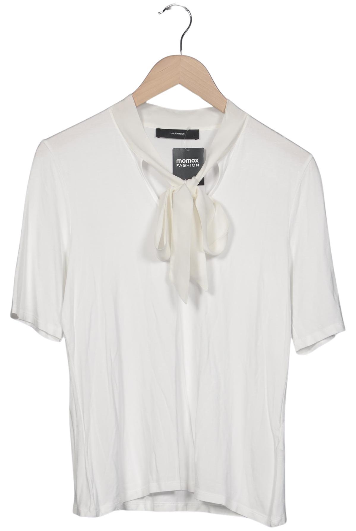 

Hallhuber Damen T-Shirt, weiß, Gr. 42