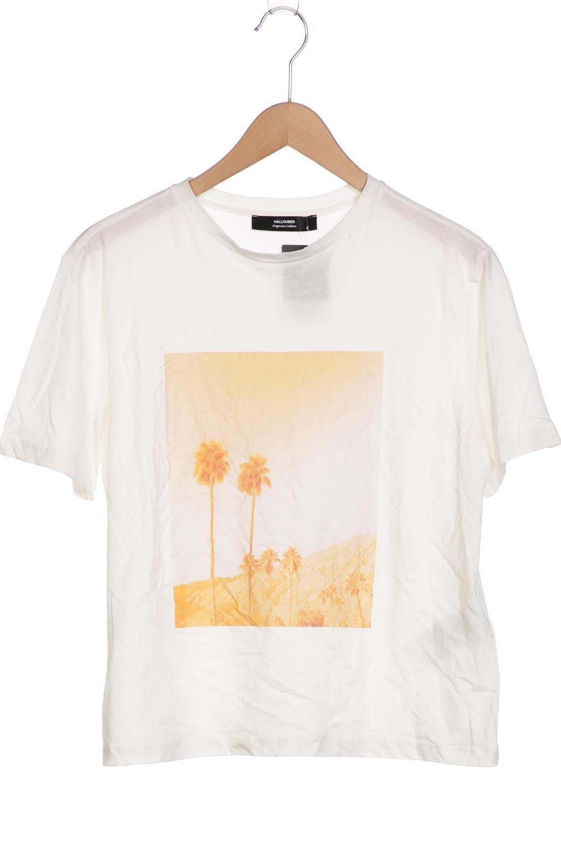 

Hallhuber Damen T-Shirt, cremeweiß, Gr. 42