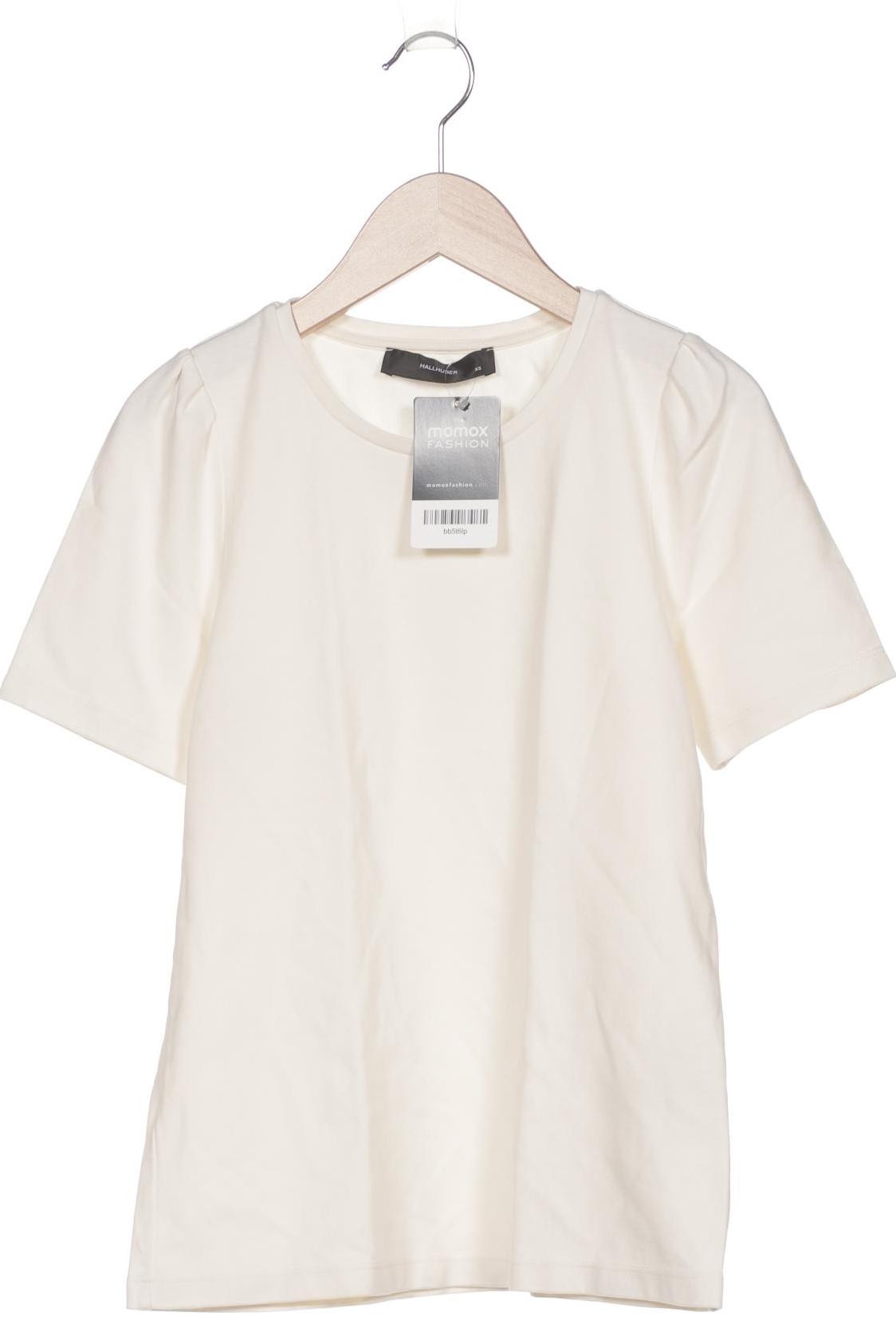 

Hallhuber Damen T-Shirt, cremeweiß, Gr. 34