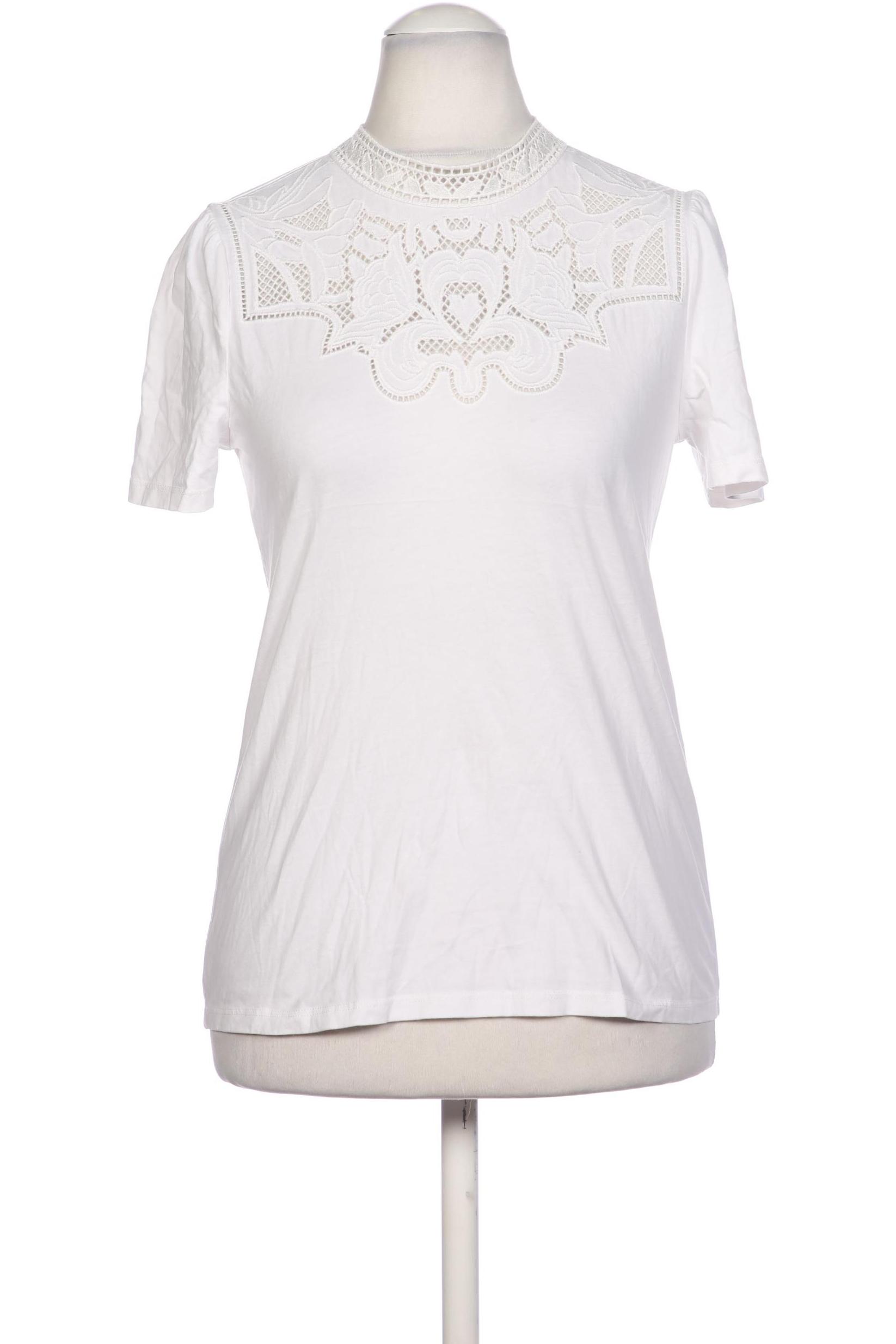 

Hallhuber Damen T-Shirt, weiß, Gr. 36