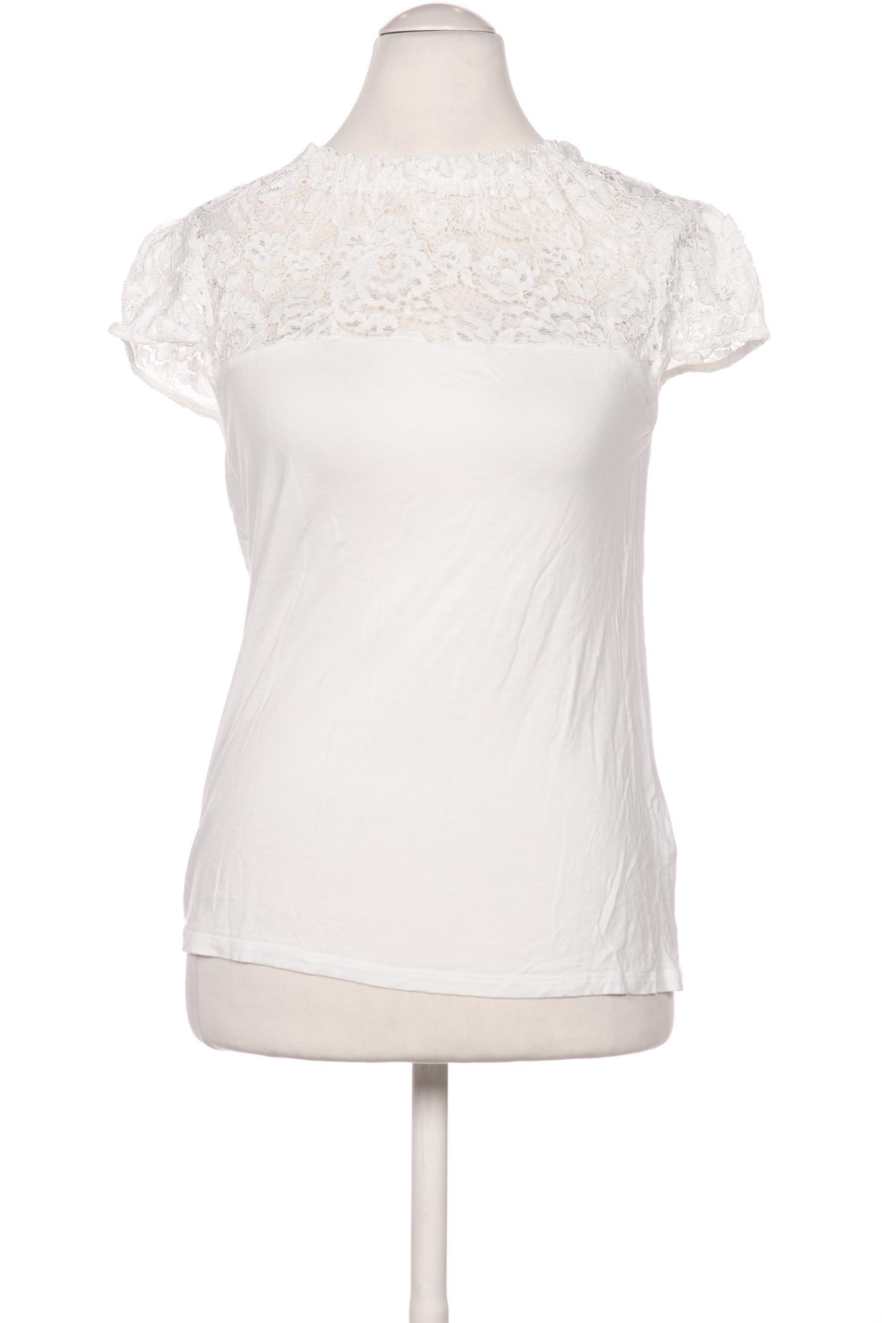 

Hallhuber Damen T-Shirt, weiß, Gr. 38