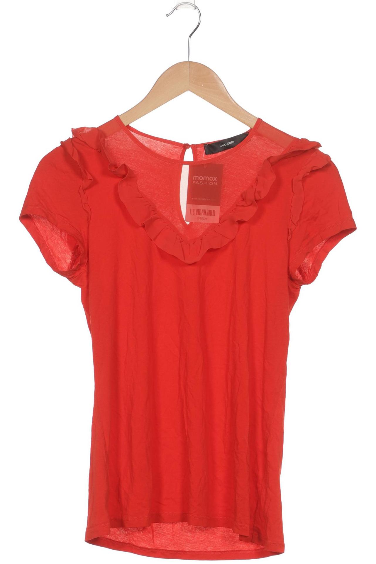 

Hallhuber Damen T-Shirt, rot, Gr. 36