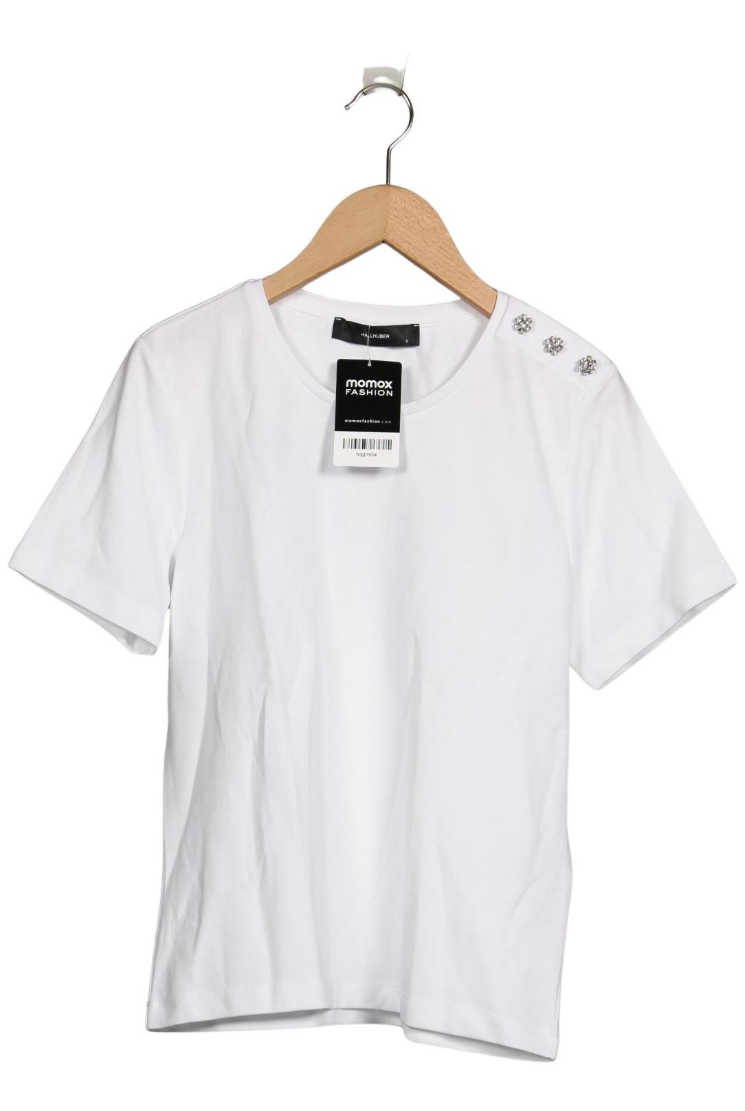 

Hallhuber Damen T-Shirt, weiß, Gr. 36