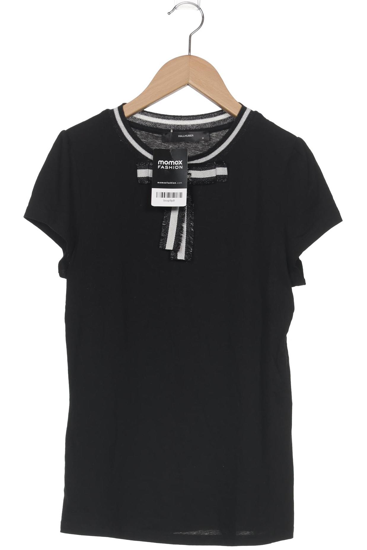

Hallhuber Damen T-Shirt, schwarz, Gr. 38