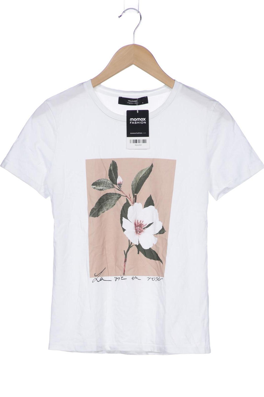 

Hallhuber Damen T-Shirt, weiß, Gr. 36