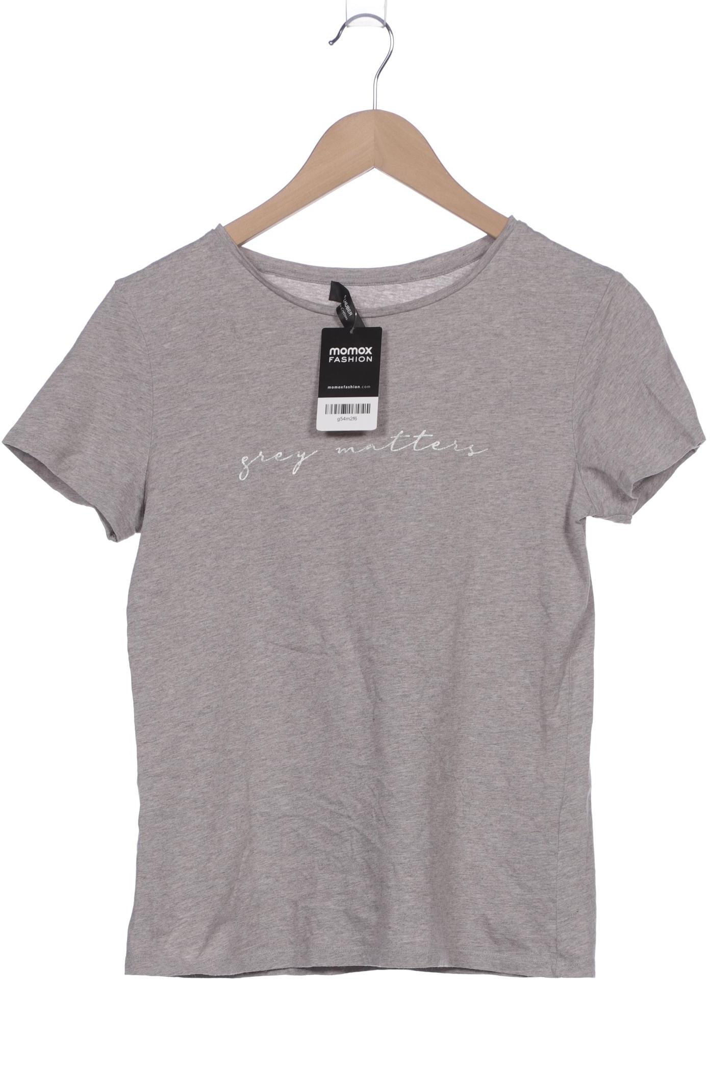 

Hallhuber Damen T-Shirt, grau, Gr. 38