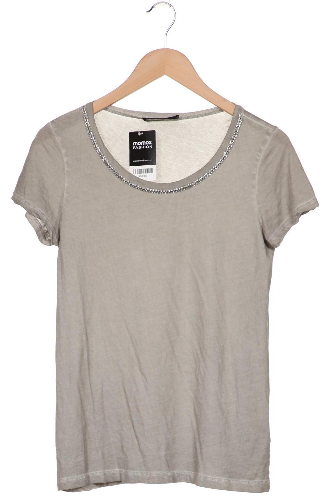 

Hallhuber Damen T-Shirt, grau, Gr. 36