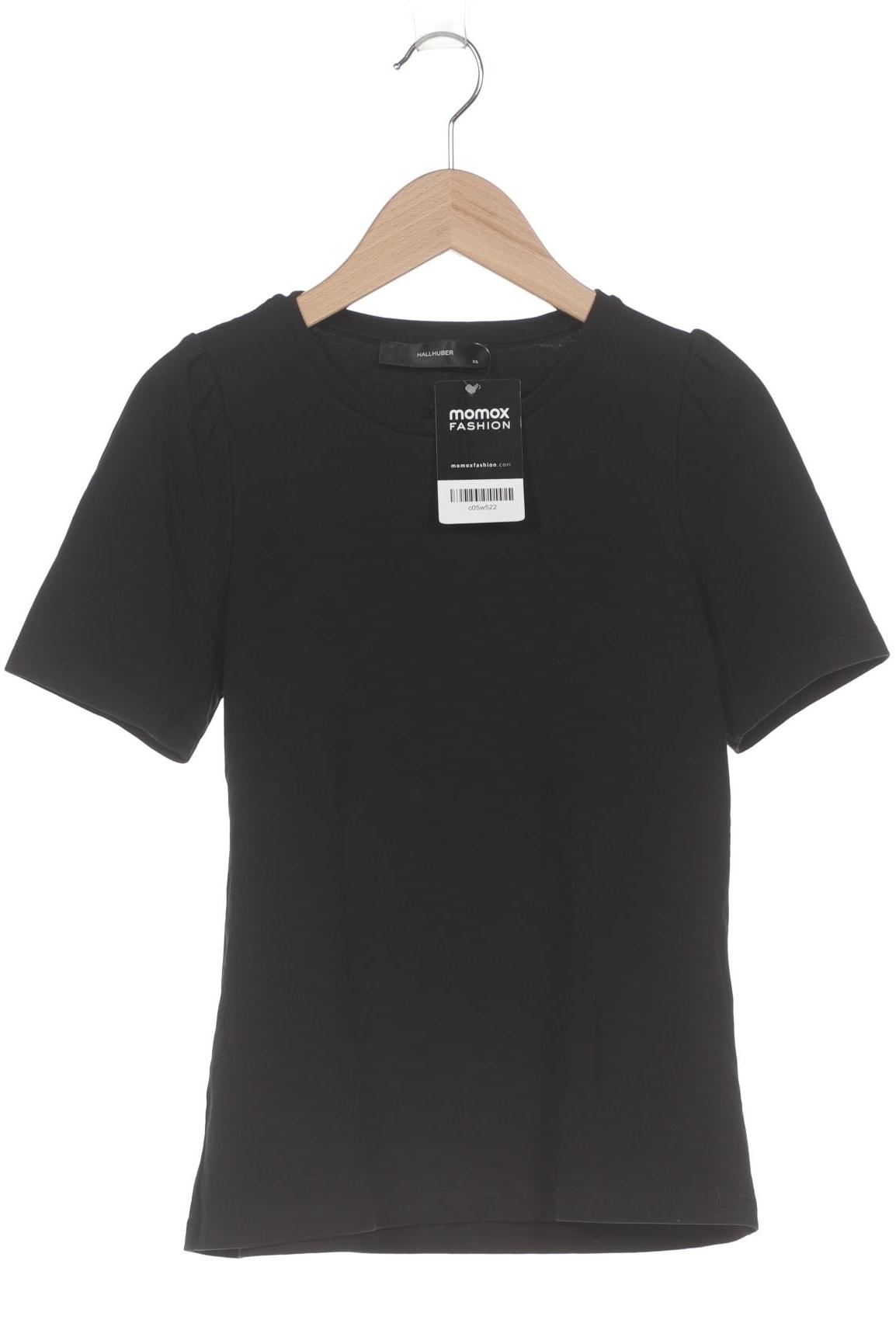 

Hallhuber Damen T-Shirt, schwarz, Gr. 34