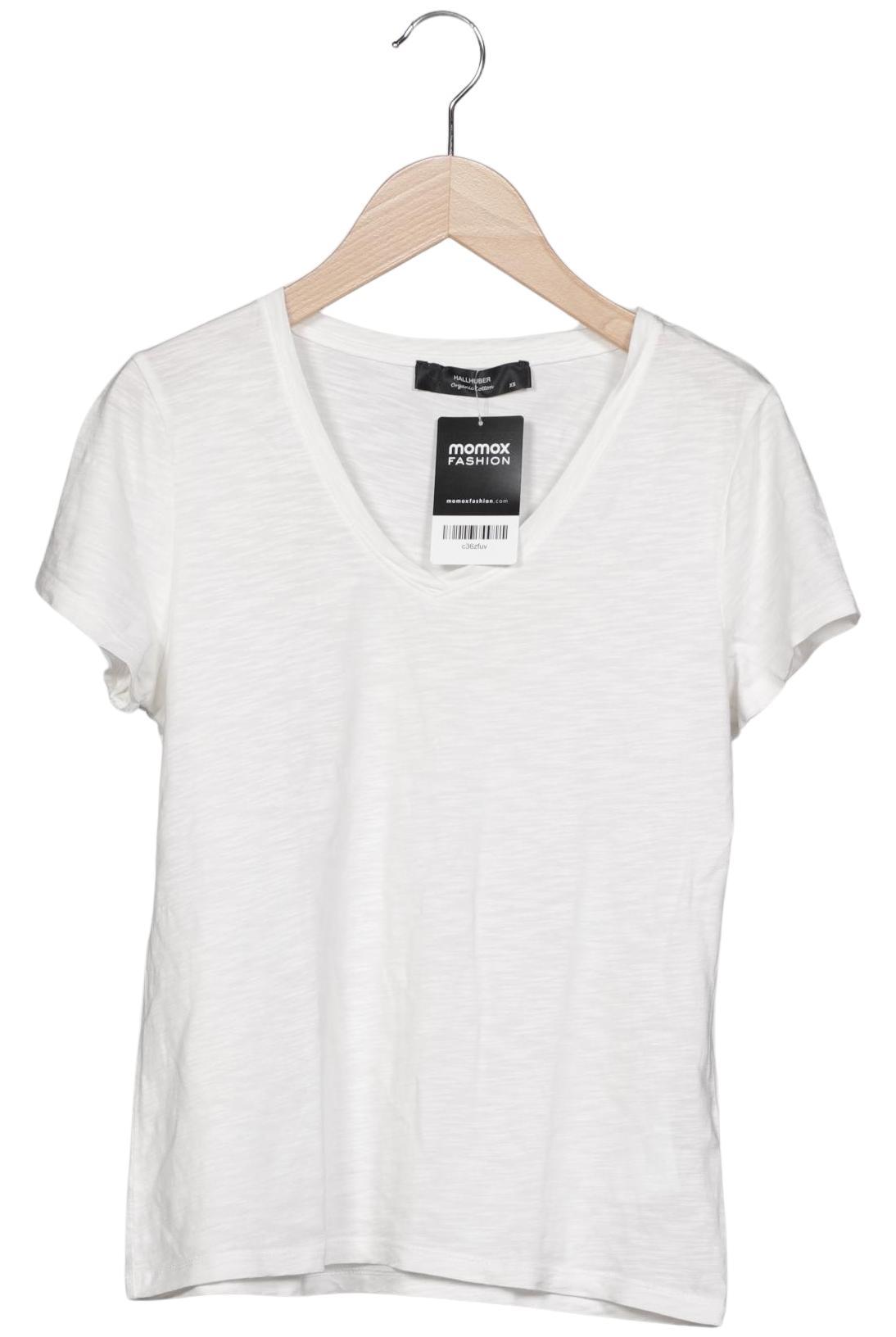 

Hallhuber Damen T-Shirt, weiß, Gr. 34