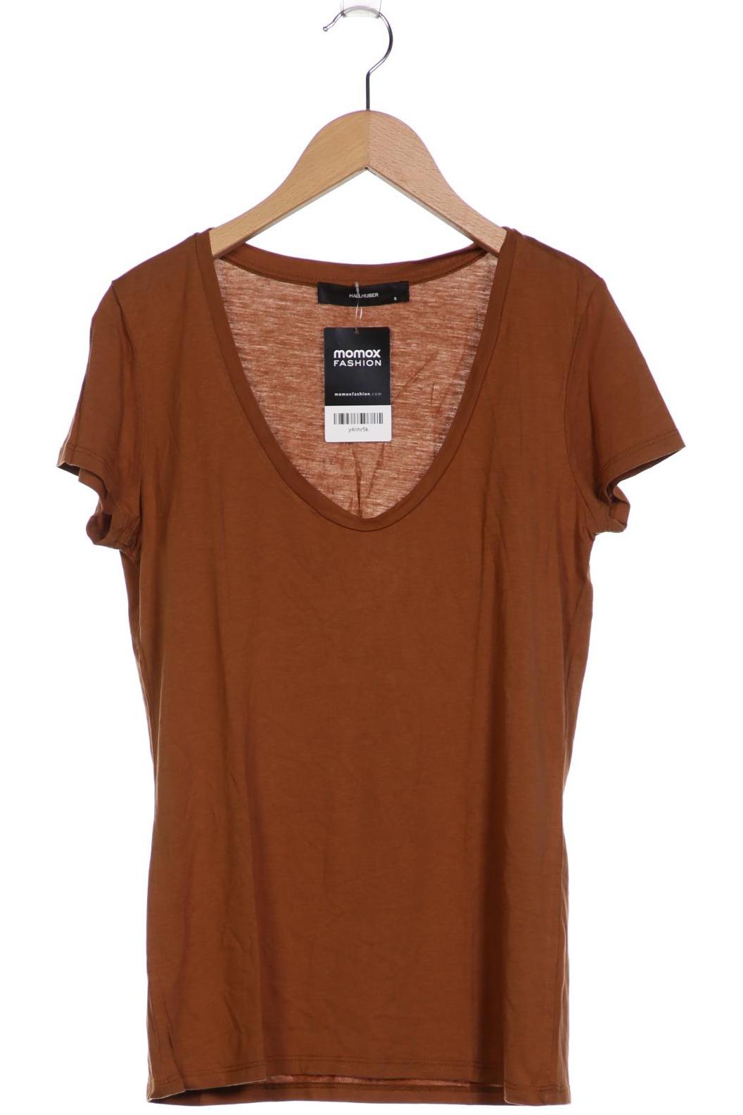 

Hallhuber Damen T-Shirt, braun, Gr. 36