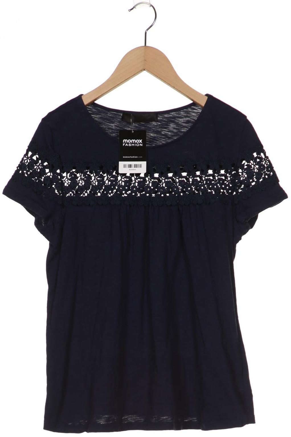 

Hallhuber Damen T-Shirt, marineblau, Gr. 38