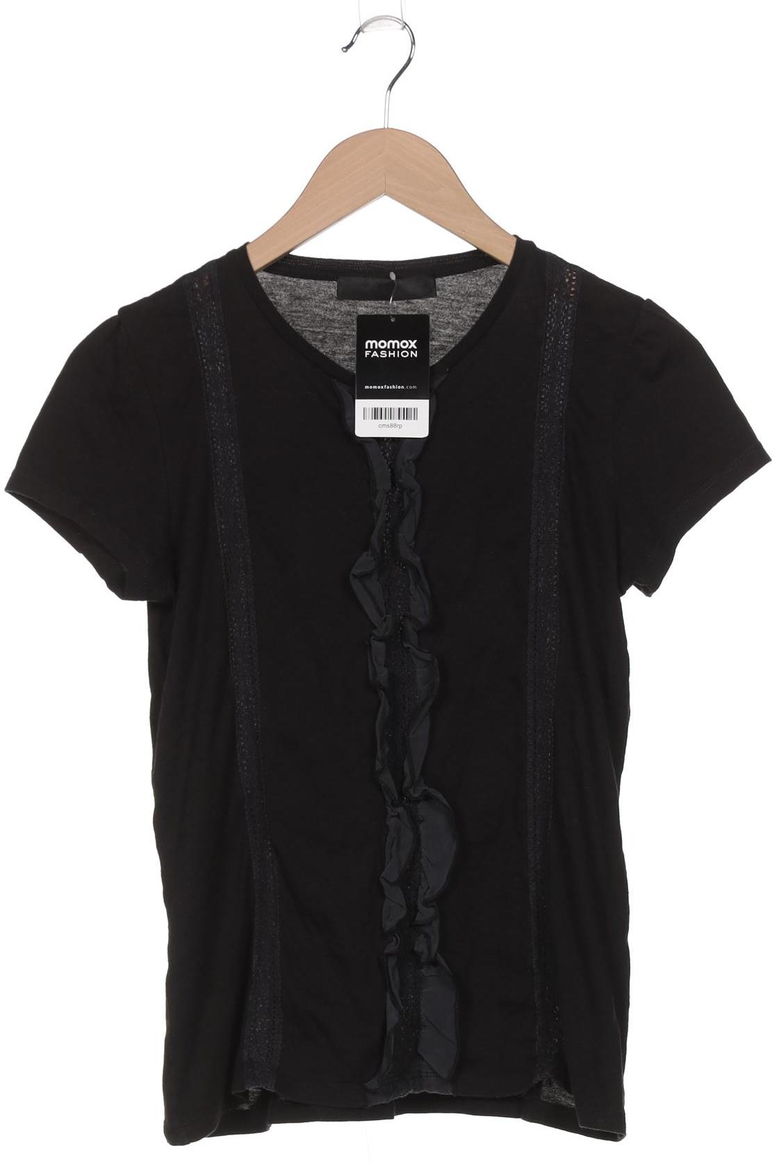 

Hallhuber Damen T-Shirt, schwarz, Gr. 36