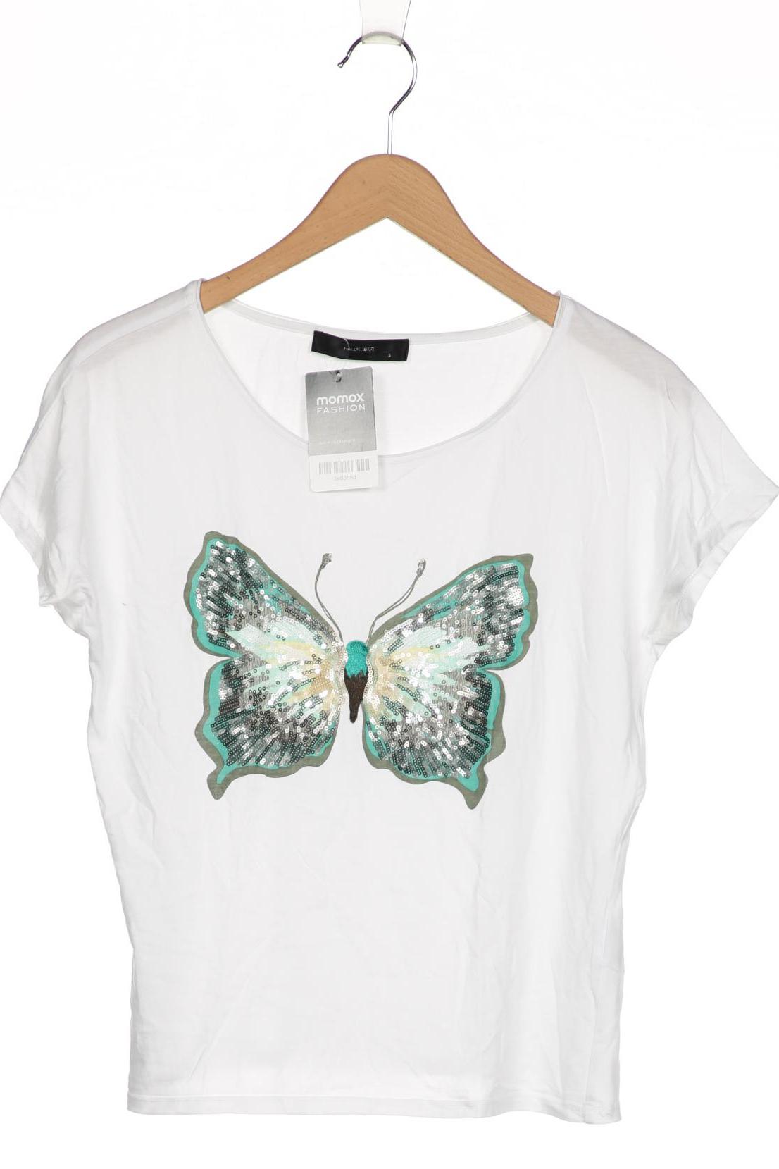 

Hallhuber Damen T-Shirt, weiß, Gr. 36