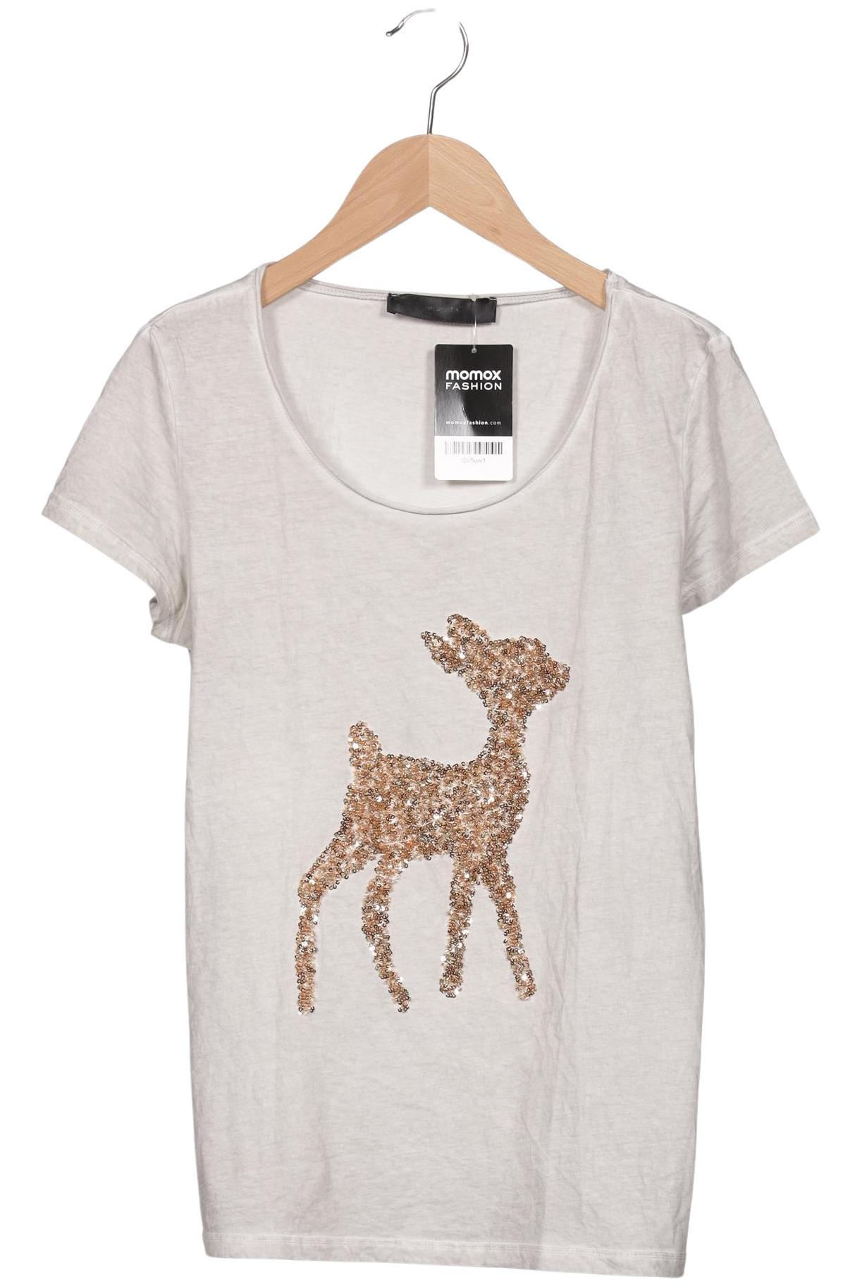 

Hallhuber Damen T-Shirt, grau, Gr. 38