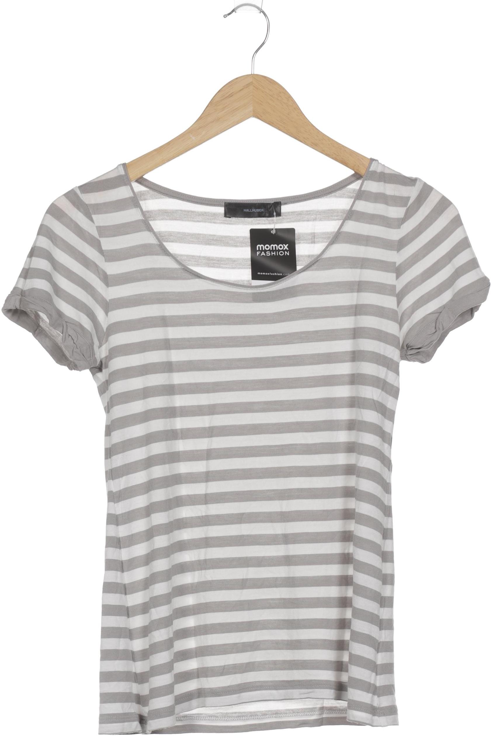 

Hallhuber Damen T-Shirt, grau, Gr. 38