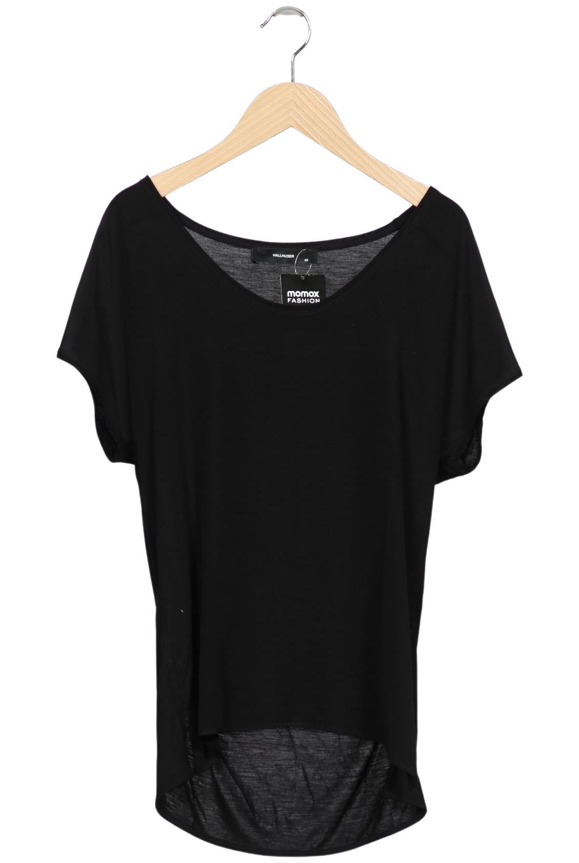 

Hallhuber Damen T-Shirt, schwarz, Gr. 34
