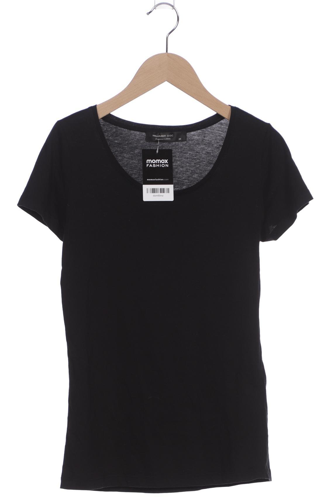 

Hallhuber Damen T-Shirt, schwarz, Gr. 34
