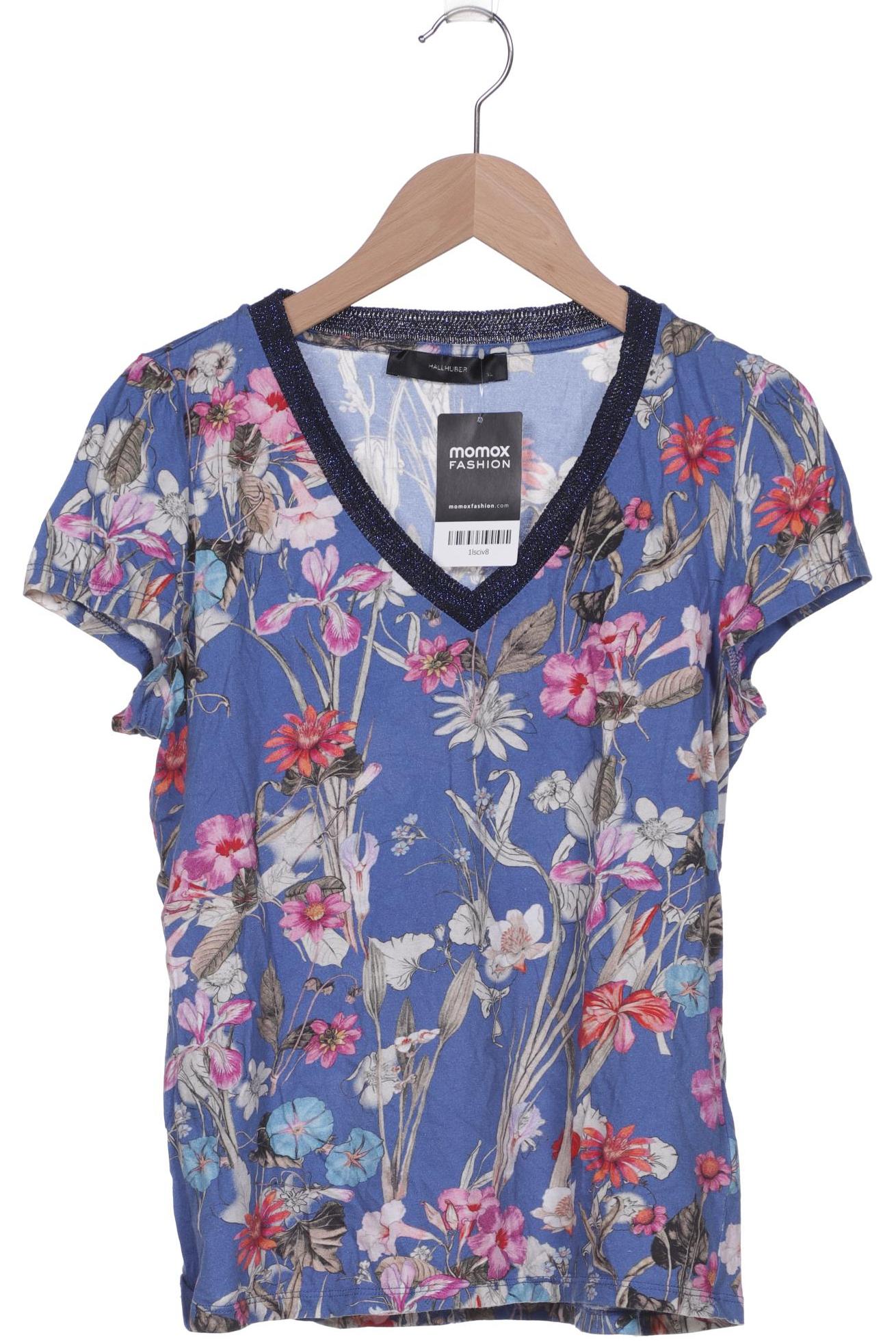 

Hallhuber Damen T-Shirt, blau, Gr. 36
