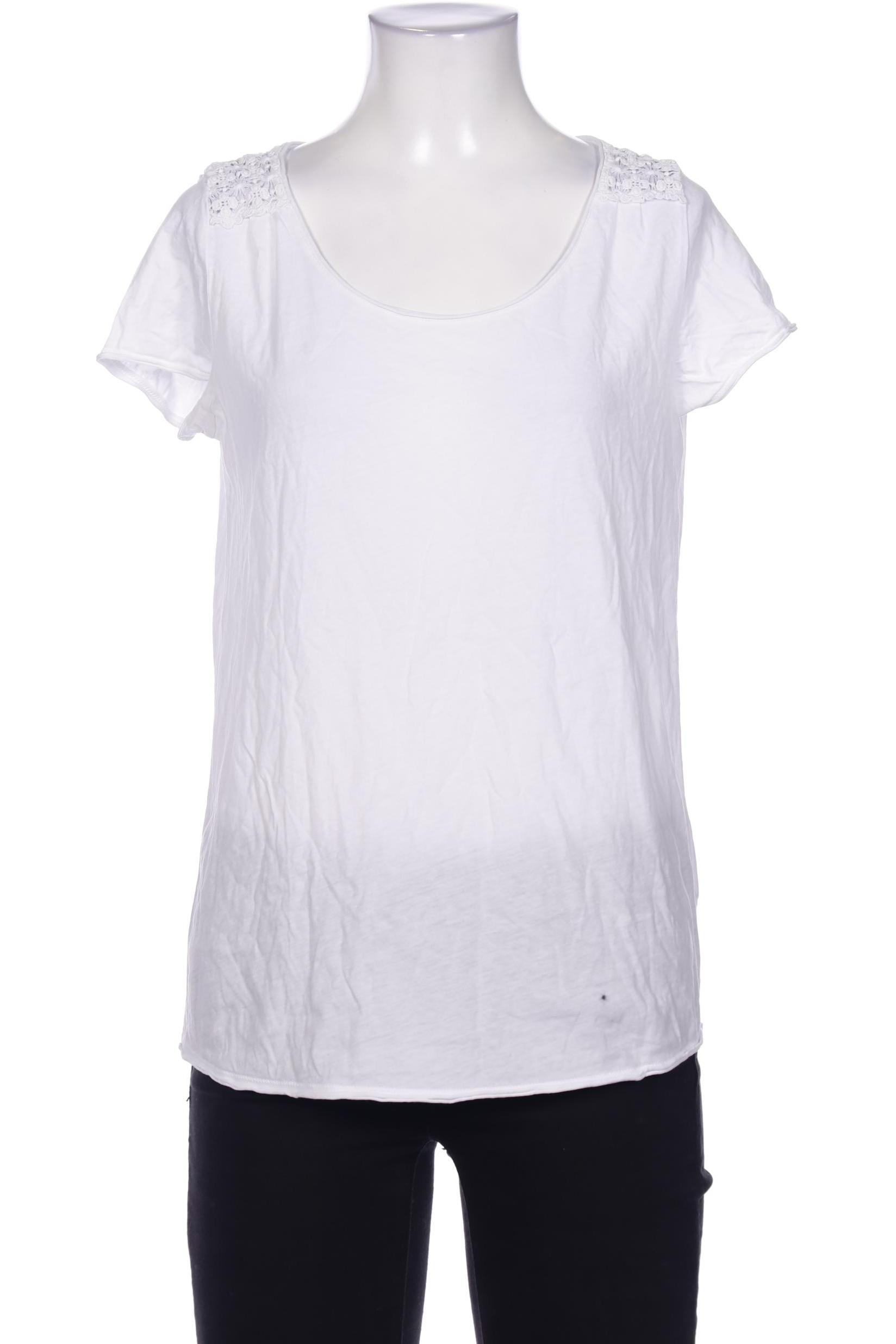 

Hallhuber Damen T-Shirt, weiß, Gr. 38