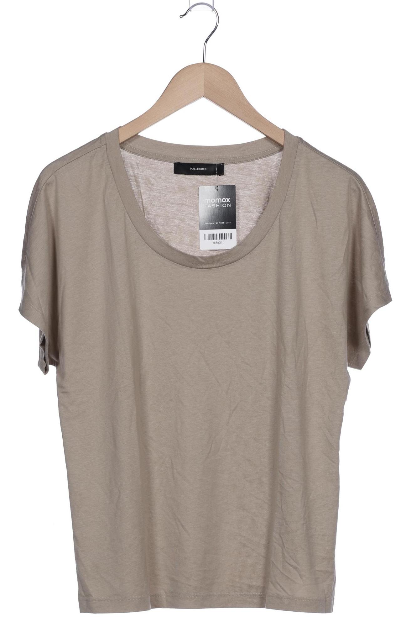 

Hallhuber Damen T-Shirt, braun, Gr. 42