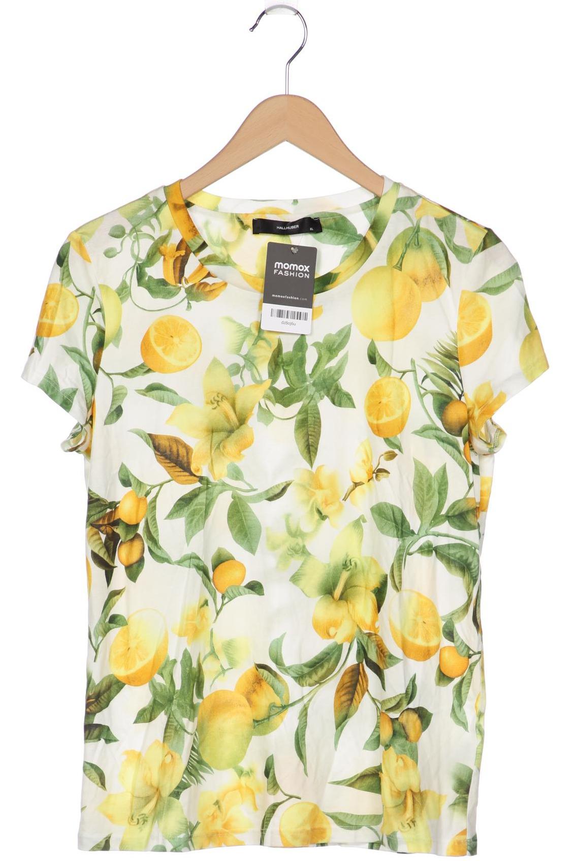 

Hallhuber Damen T-Shirt, gelb, Gr. 44