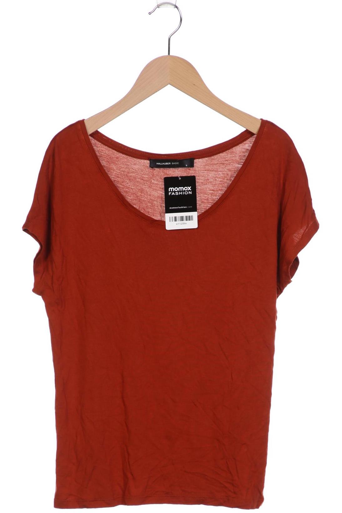 

Hallhuber Damen T-Shirt, braun, Gr. 36
