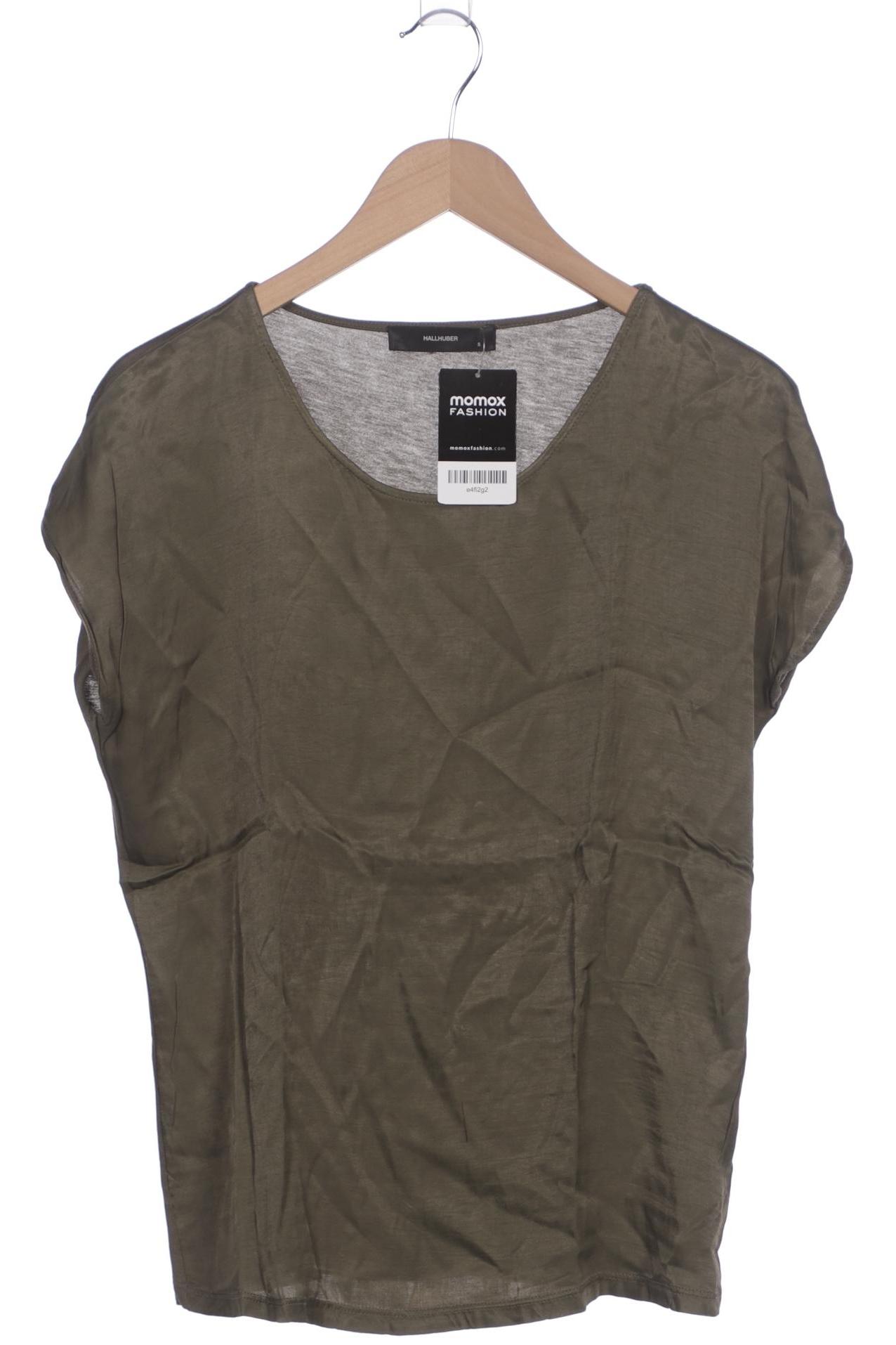 

Hallhuber Damen T-Shirt, grün, Gr. 36