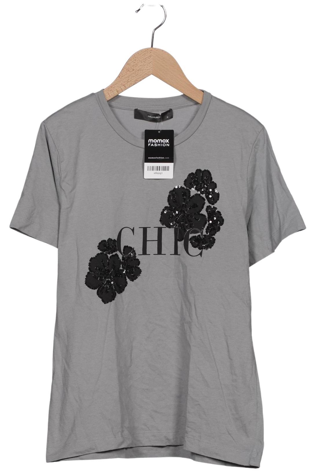 

Hallhuber Damen T-Shirt, grau, Gr. 38