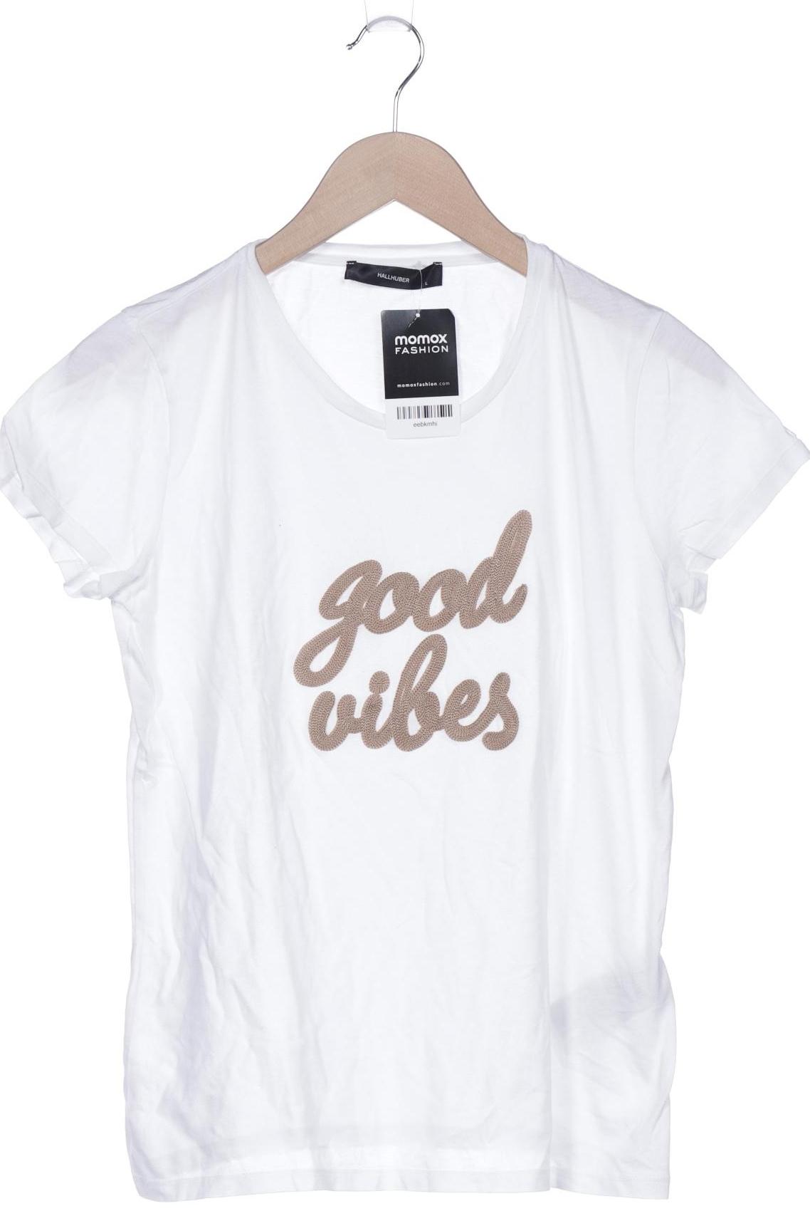 

Hallhuber Damen T-Shirt, weiß, Gr. 42