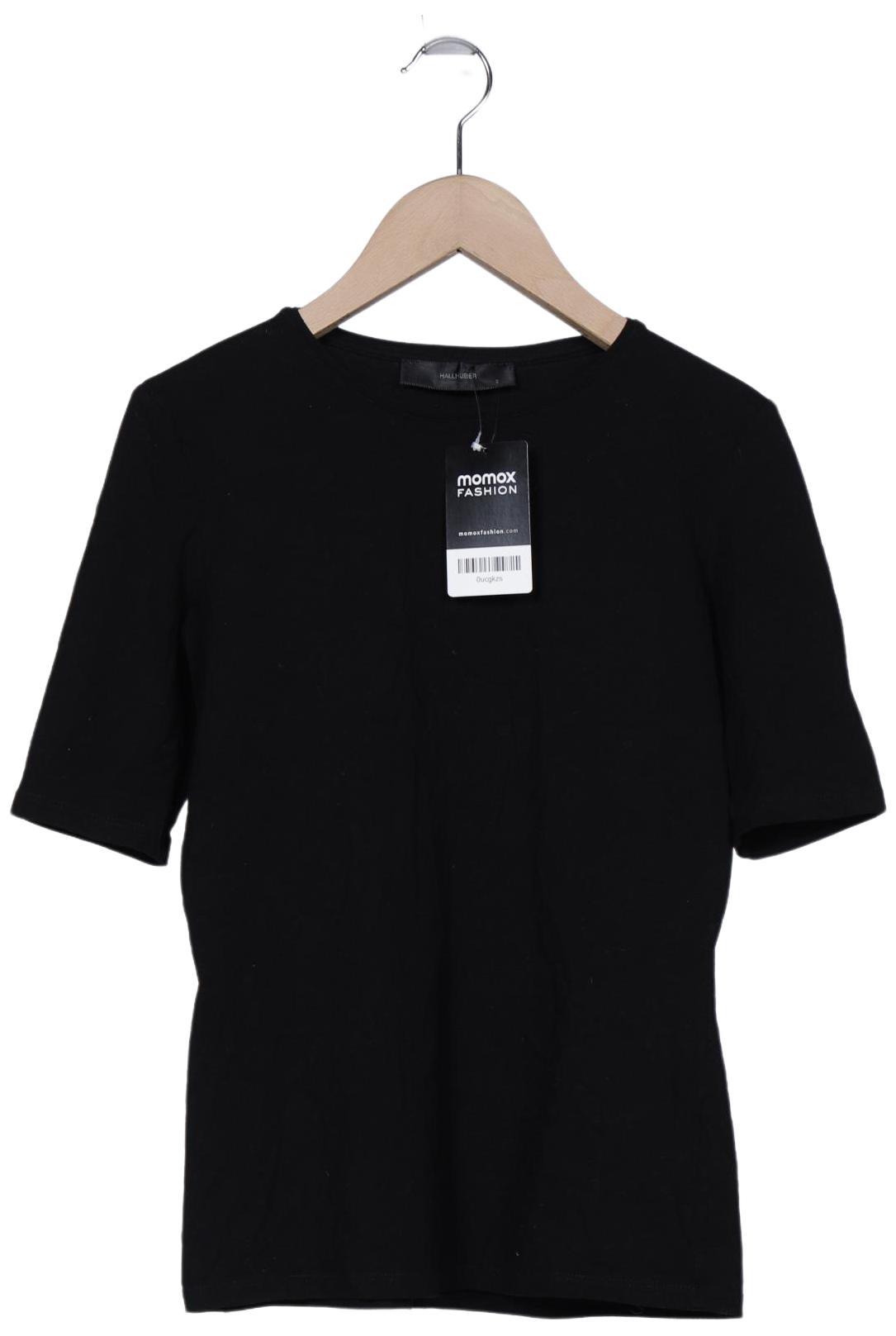 

Hallhuber Damen T-Shirt, schwarz, Gr. 36