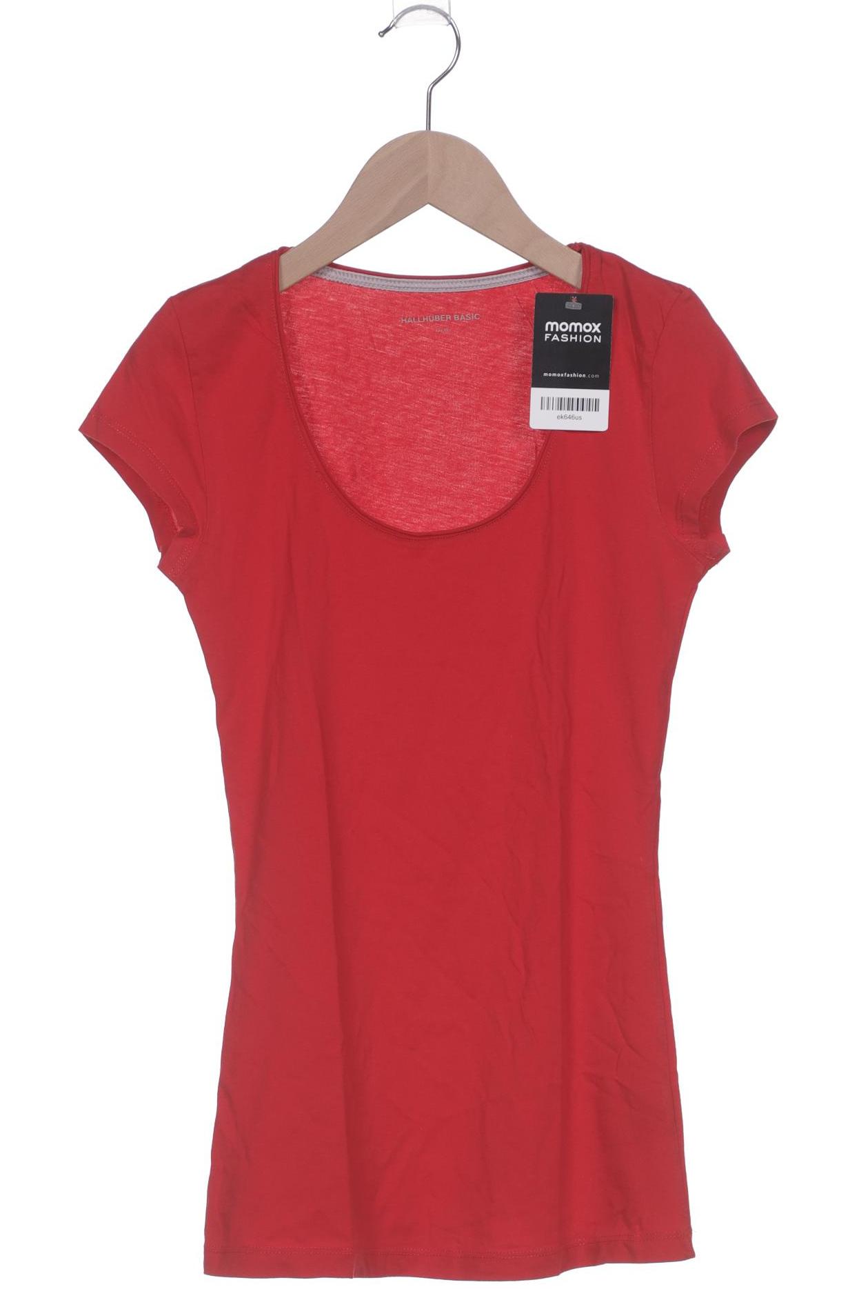 

Hallhuber Damen T-Shirt, rot, Gr. 34