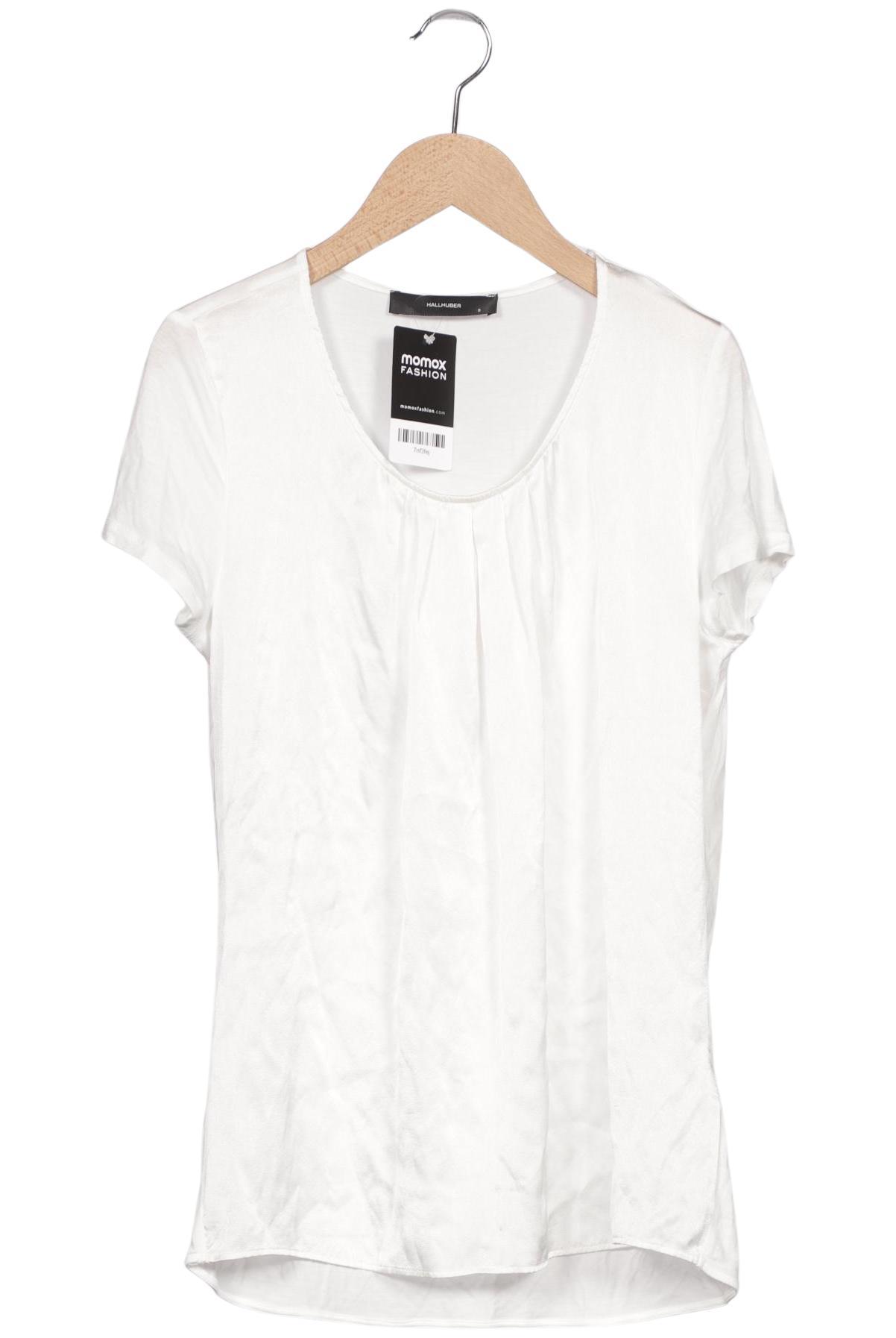 

Hallhuber Damen T-Shirt, weiß, Gr. 36