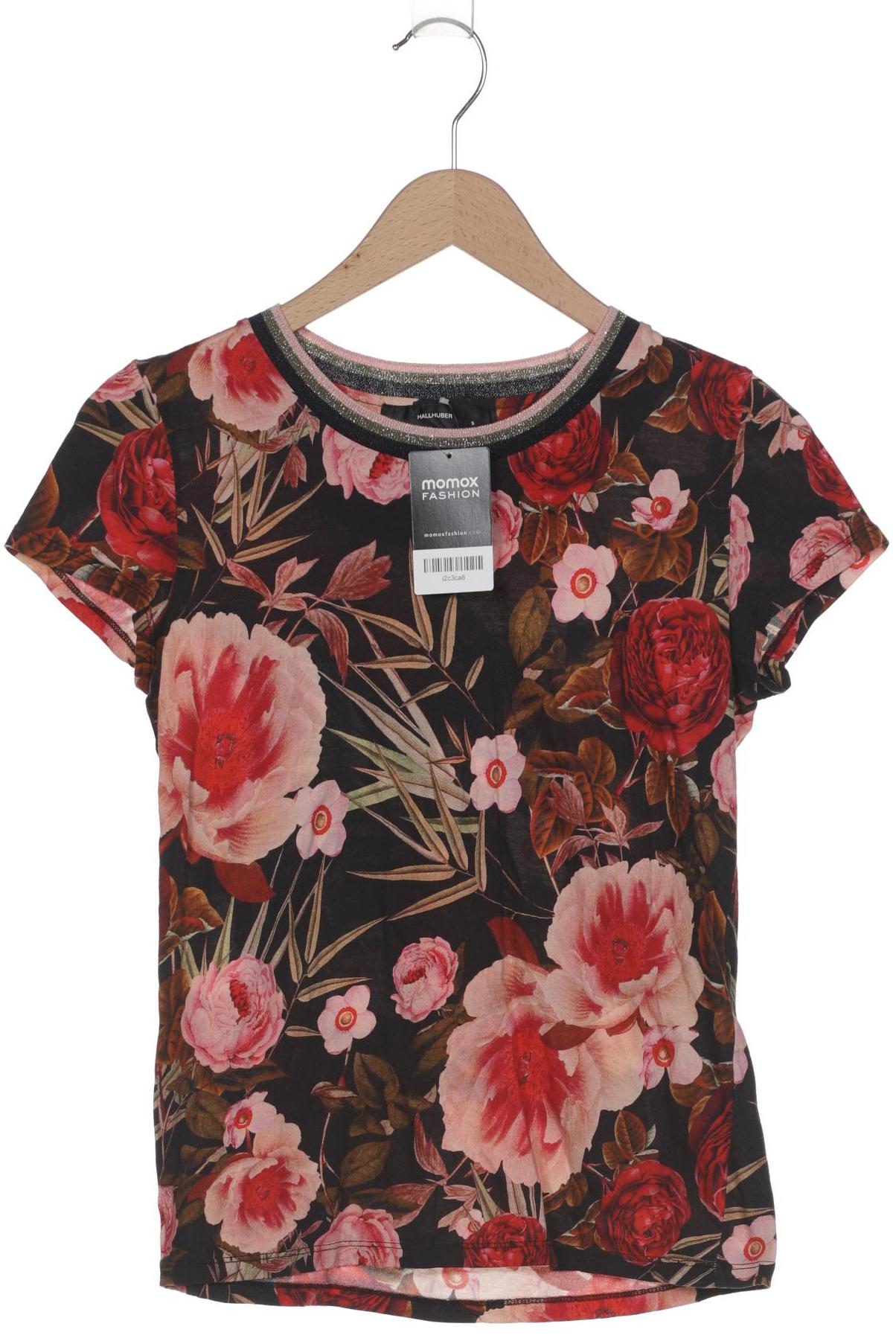 

Hallhuber Damen T-Shirt, schwarz, Gr. 36