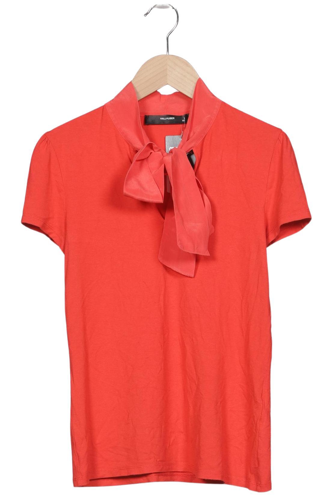 

Hallhuber Damen T-Shirt, rot, Gr. 34