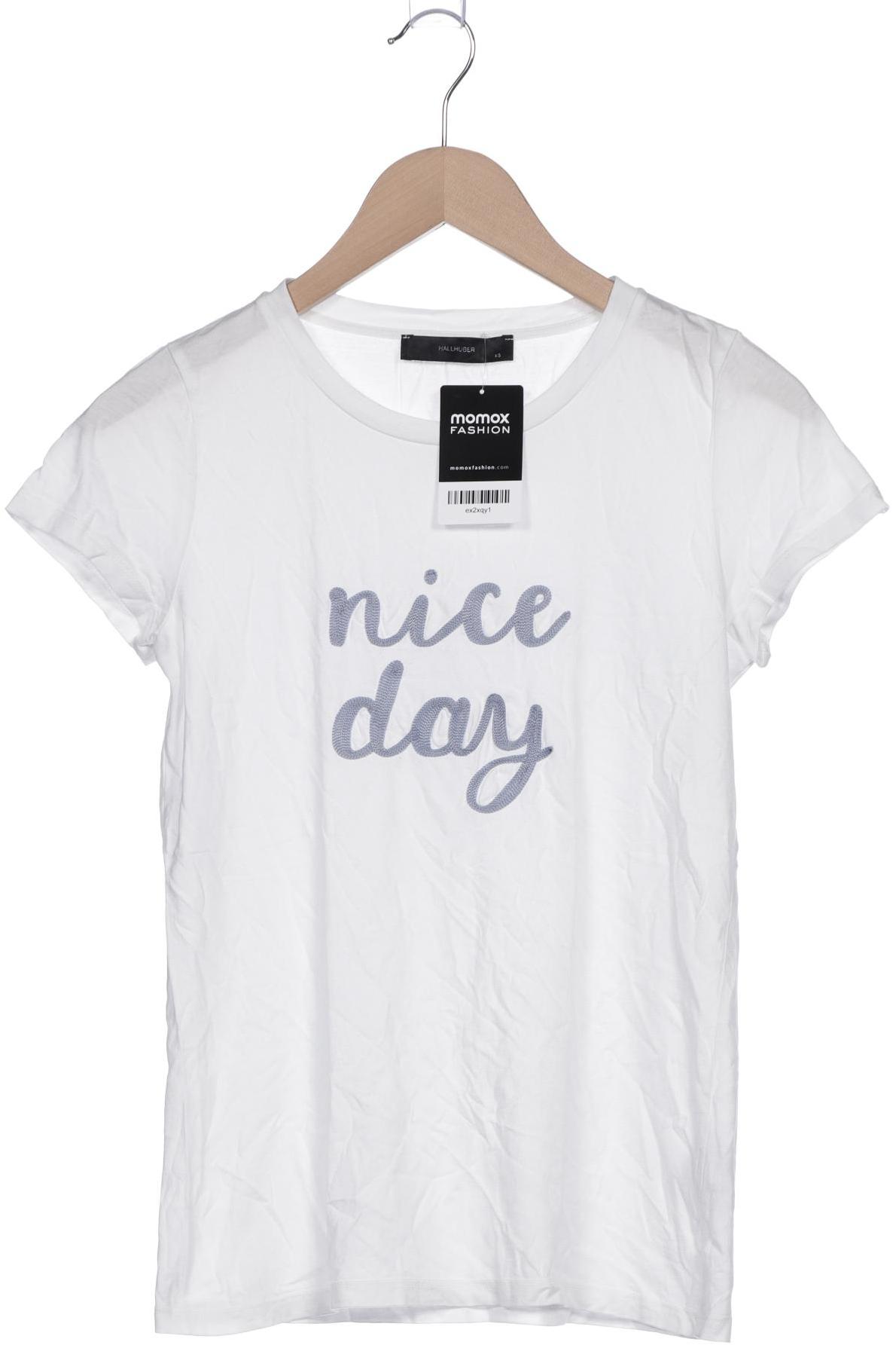 

Hallhuber Damen T-Shirt, weiß, Gr. 34