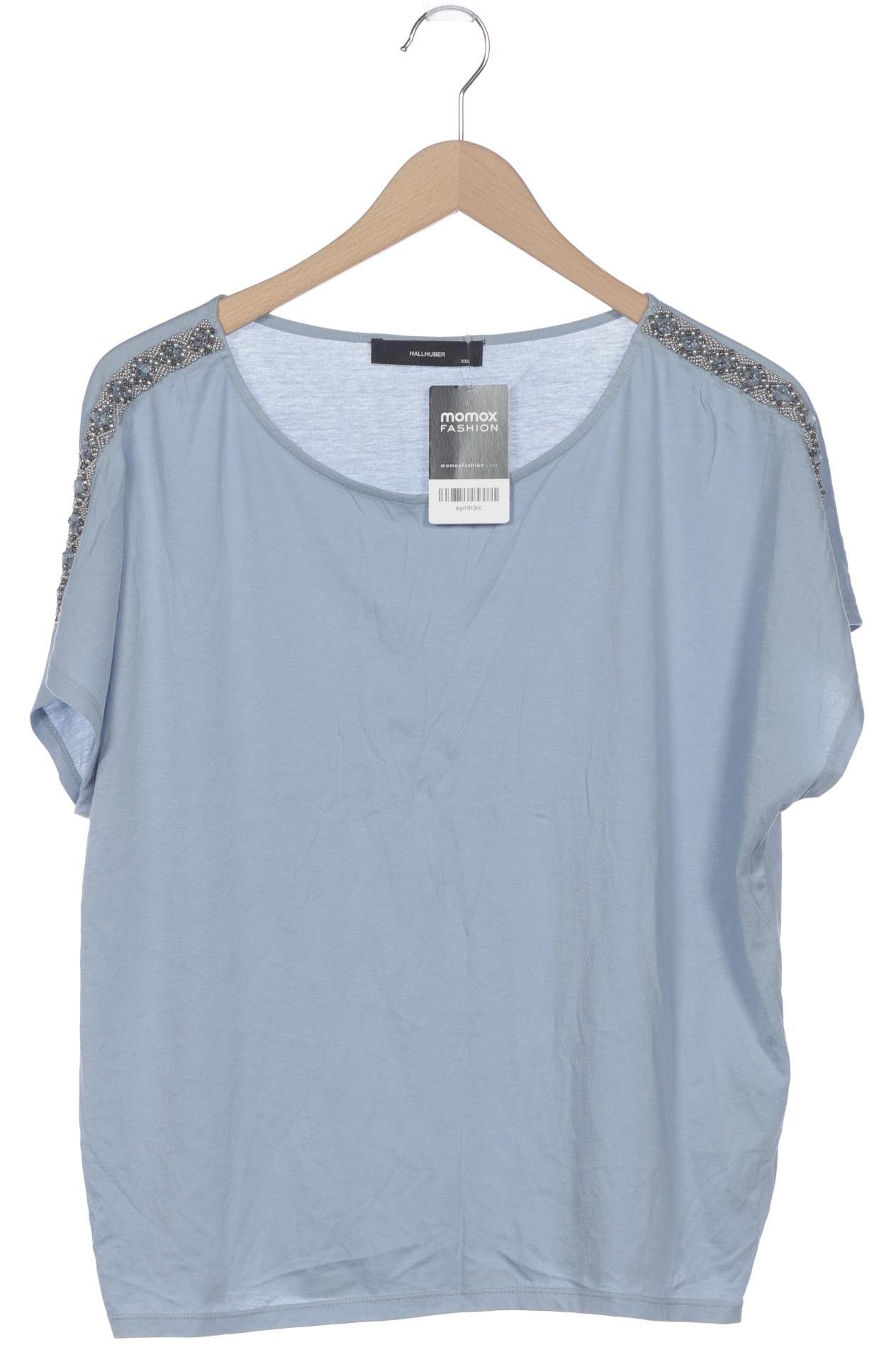 

Hallhuber Damen T-Shirt, hellblau, Gr. 46