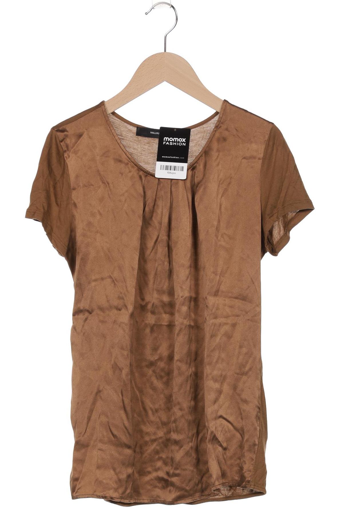 

Hallhuber Damen T-Shirt, braun, Gr. 38
