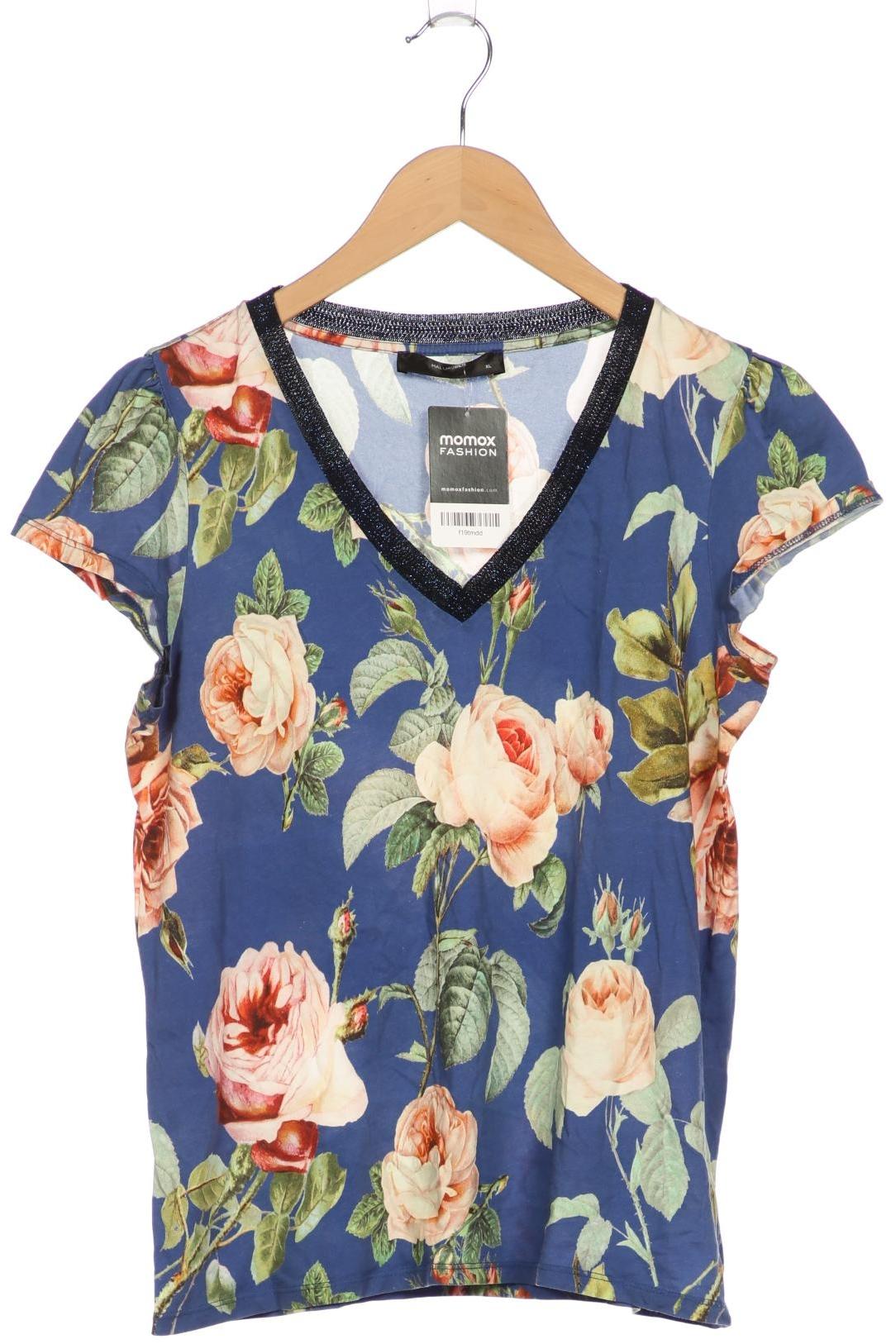 

Hallhuber Damen T-Shirt, blau, Gr. 44
