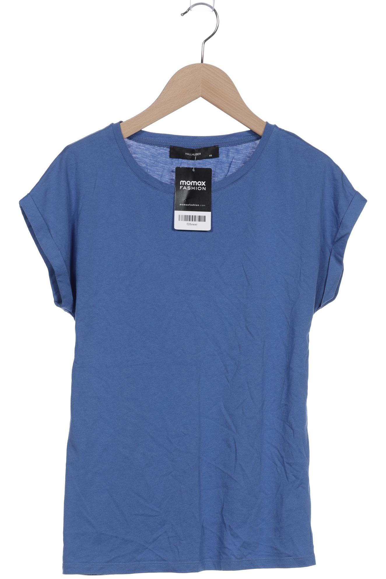 

Hallhuber Damen T-Shirt, blau, Gr. 34