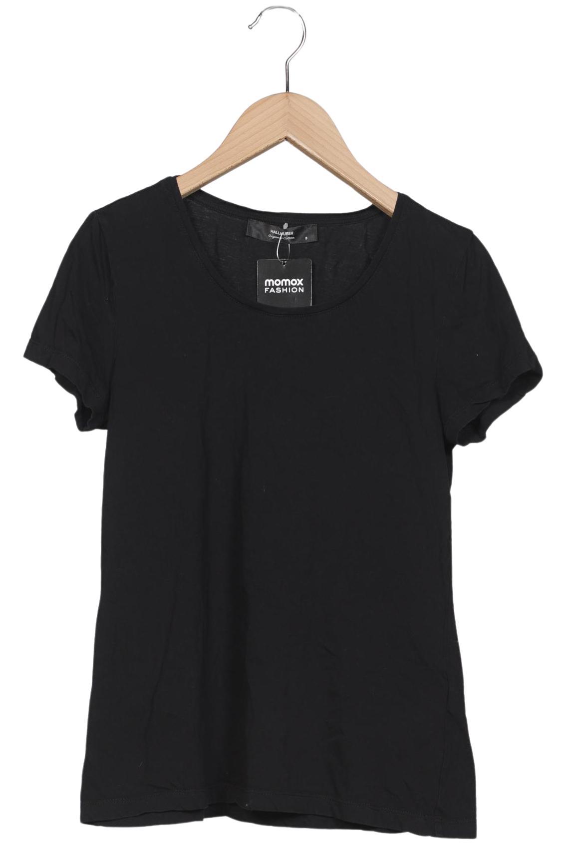 

Hallhuber Damen T-Shirt, schwarz, Gr. 36