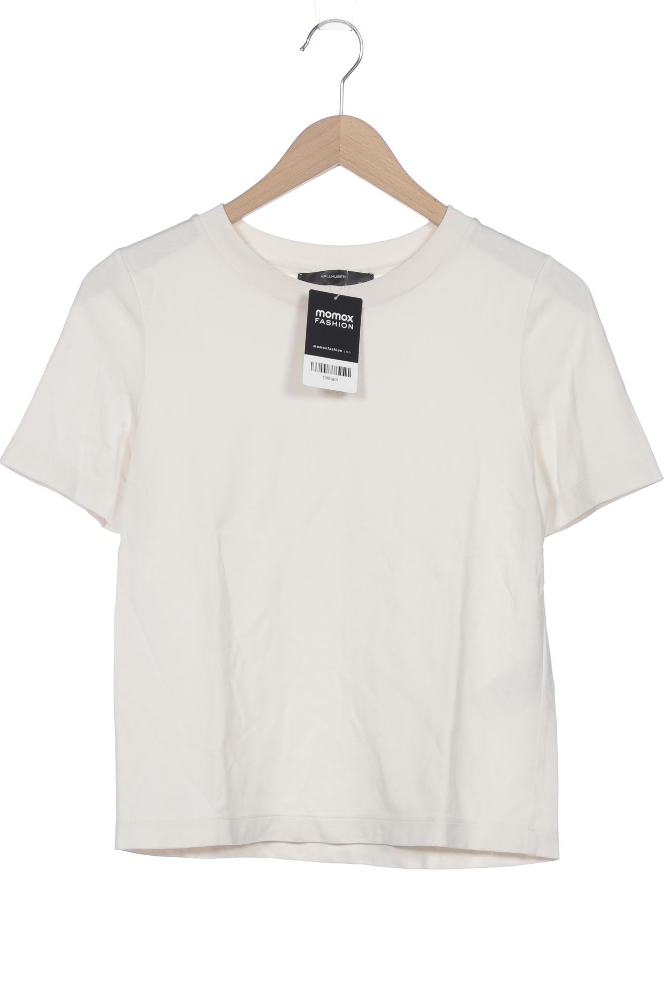 

Hallhuber Damen T-Shirt, cremeweiß, Gr. 34