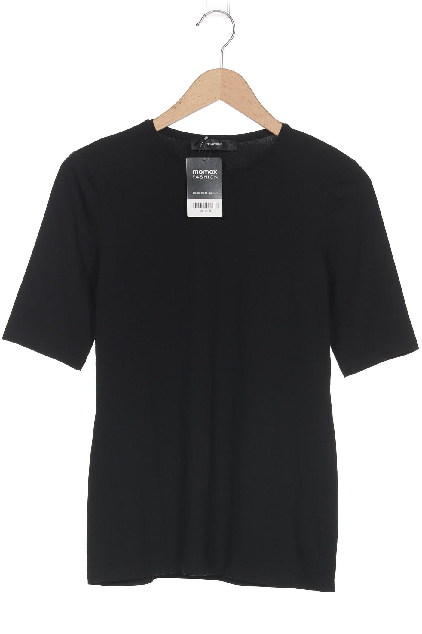 

Hallhuber Damen T-Shirt, schwarz, Gr. 42