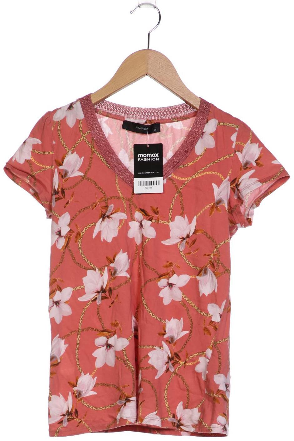 

Hallhuber Damen T-Shirt, pink, Gr. 34