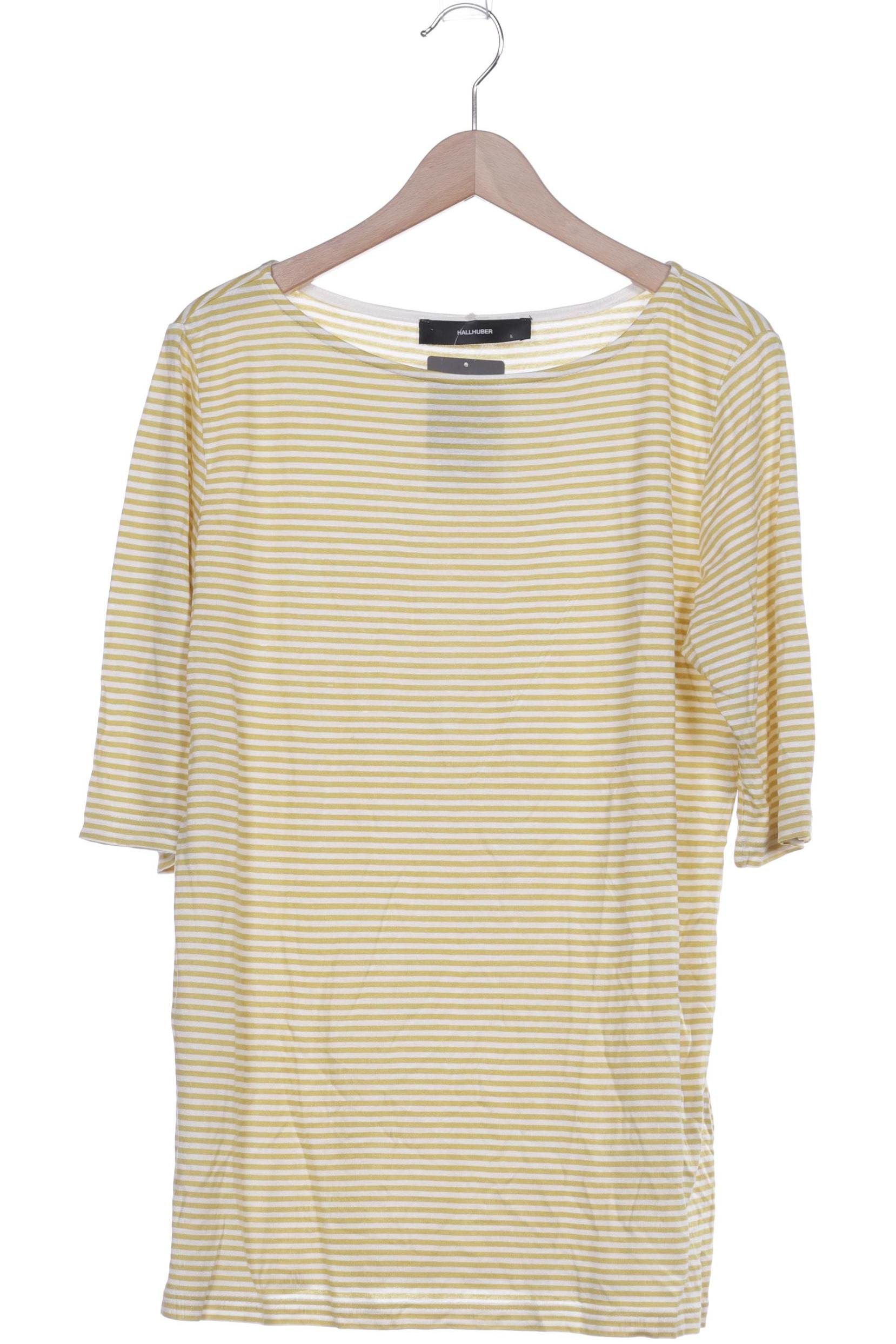 

Hallhuber Damen T-Shirt, gelb, Gr. 42