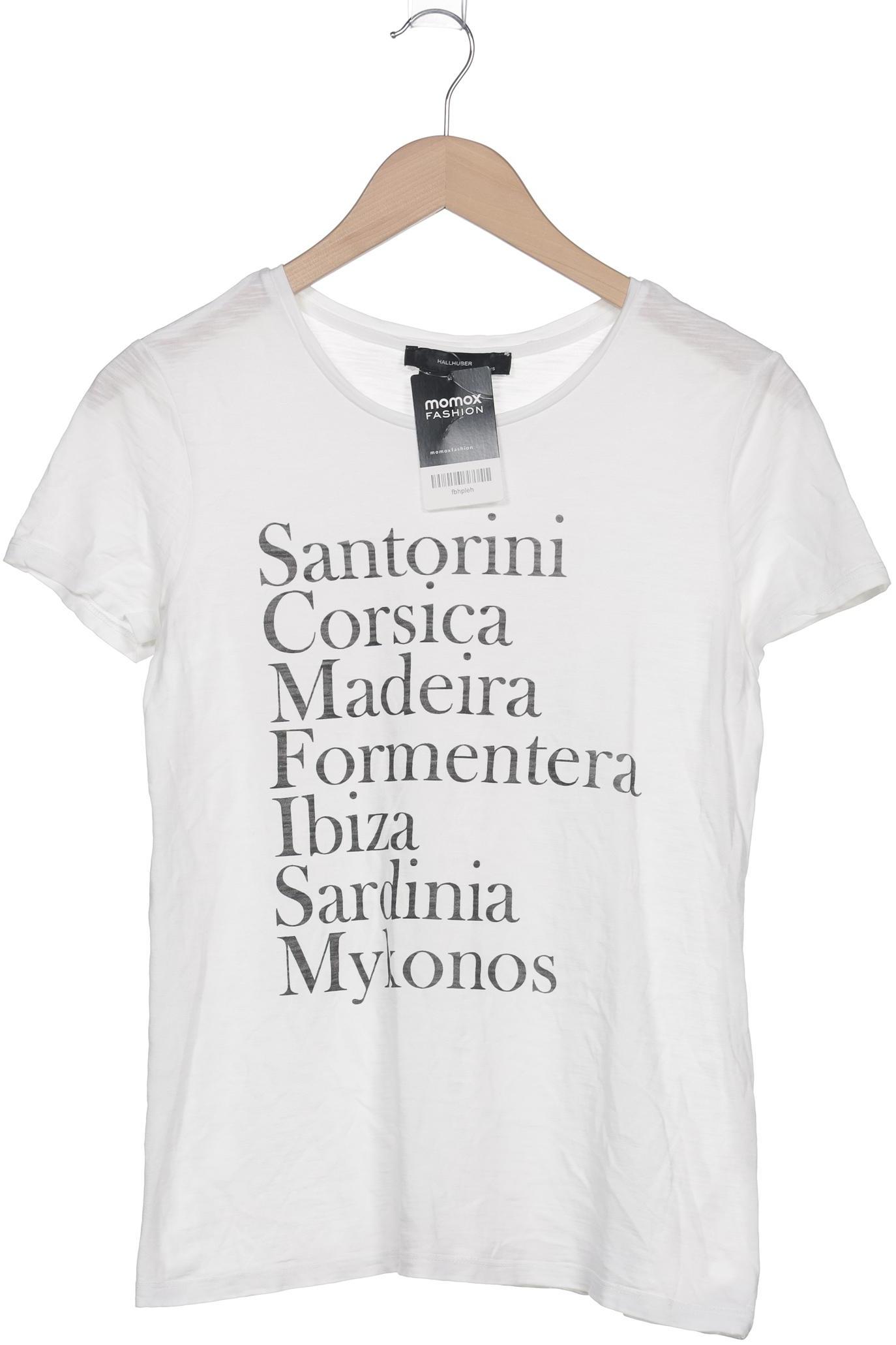

Hallhuber Damen T-Shirt, weiß, Gr. 34